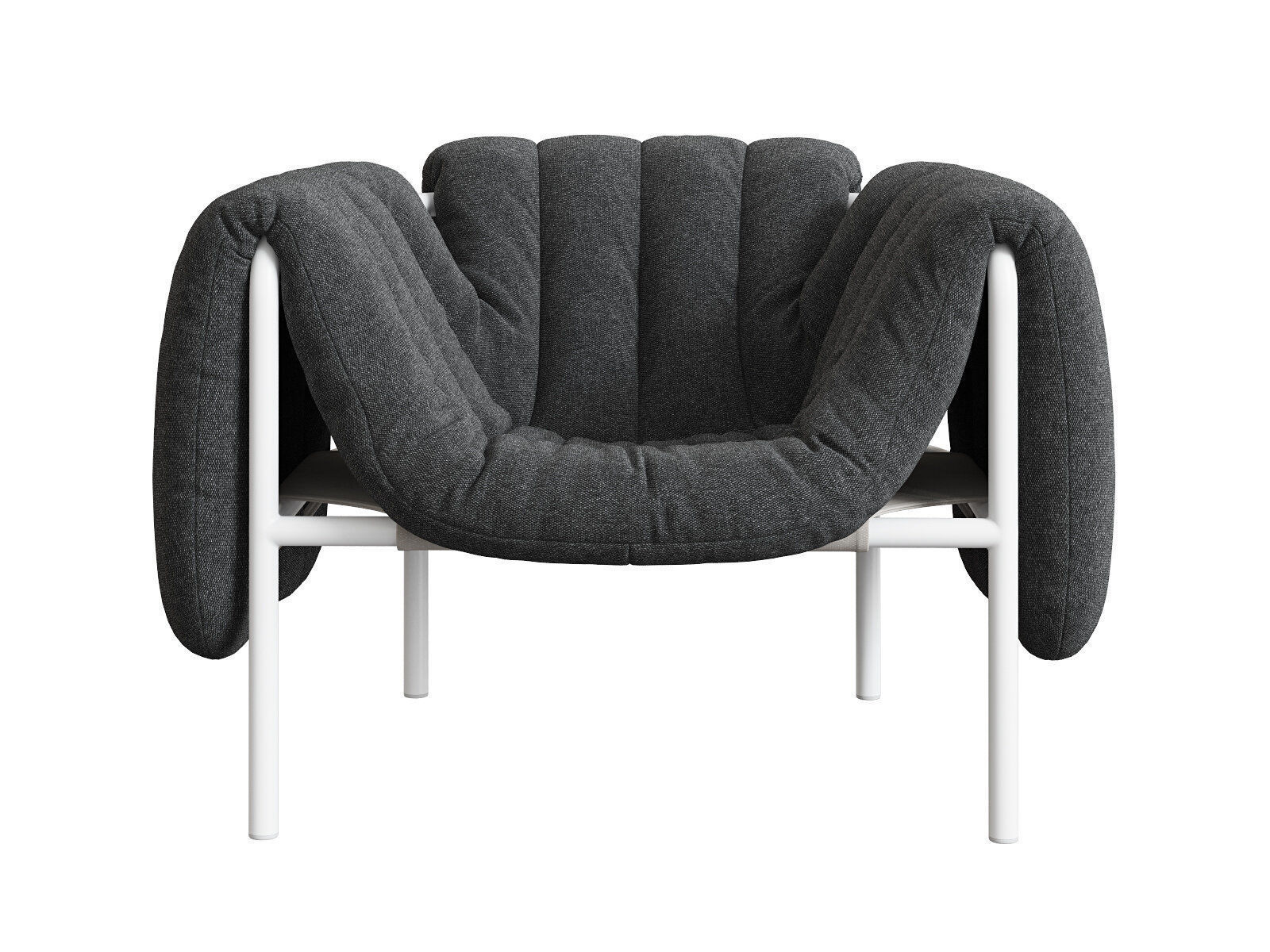 Puffy Lounge Chair 3D model_10