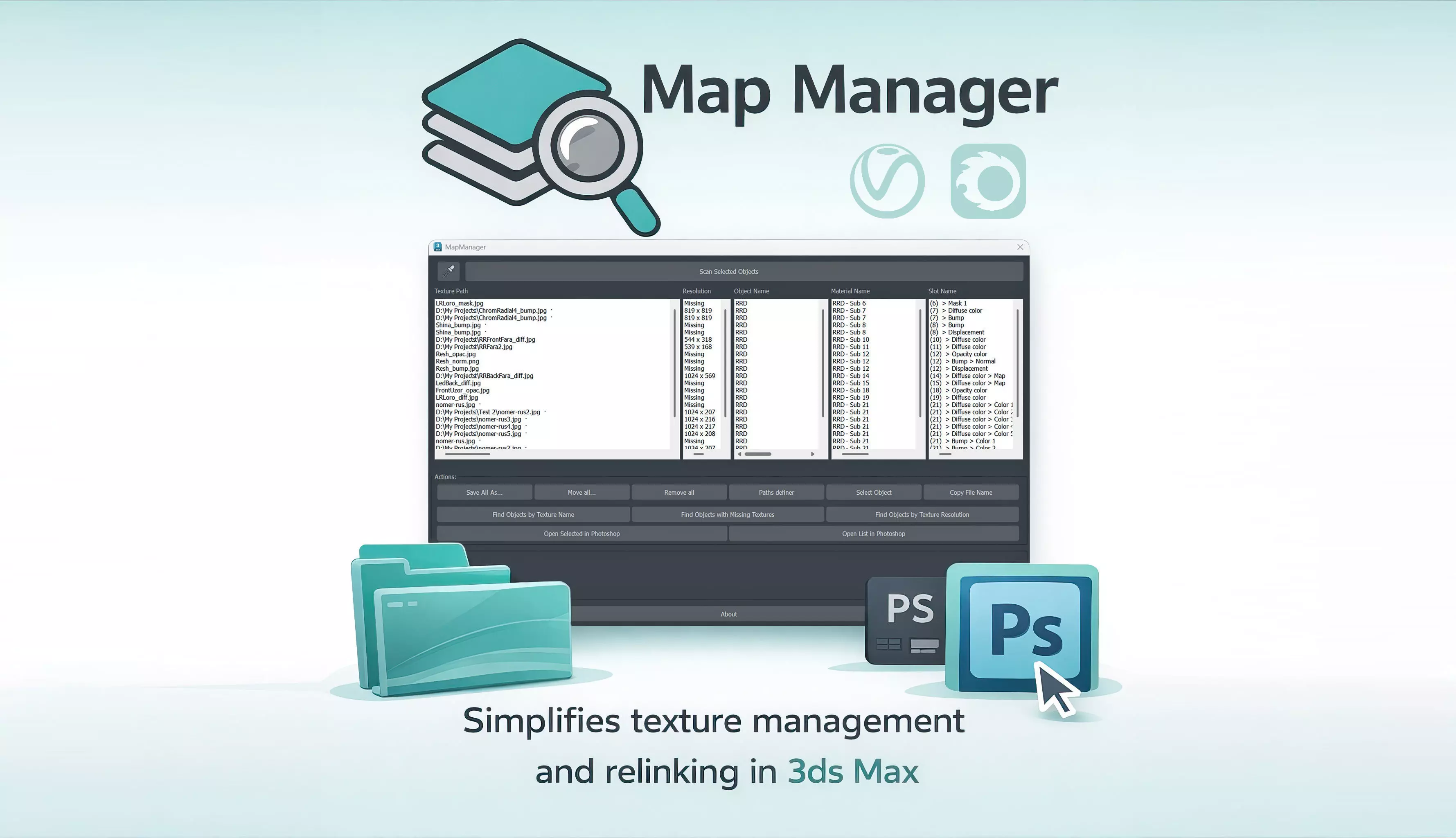 MapManager plugin 3D model