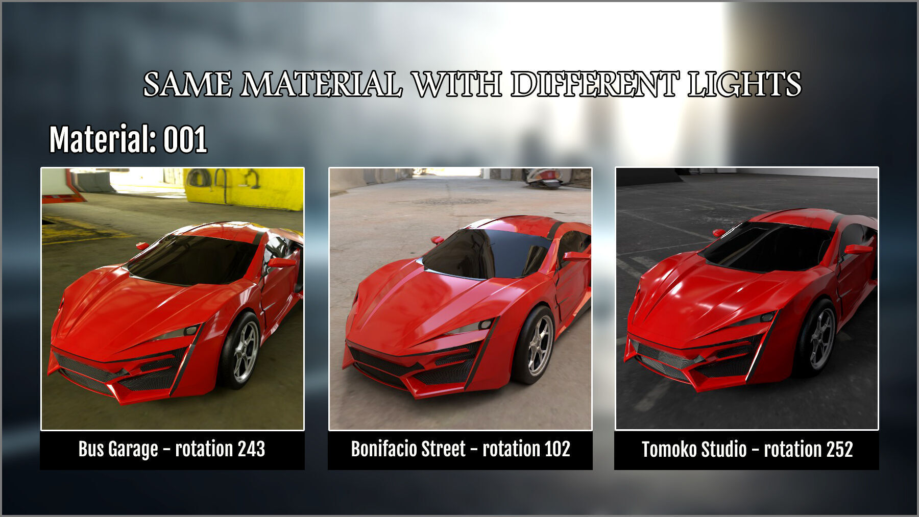 Megapack 100 Car Paint smart materials for Substance Painter Texture_2