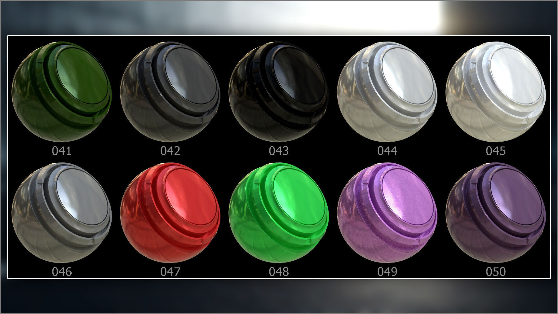 Megapack 100 Car Paint smart materials for Substance Painter Texture_8