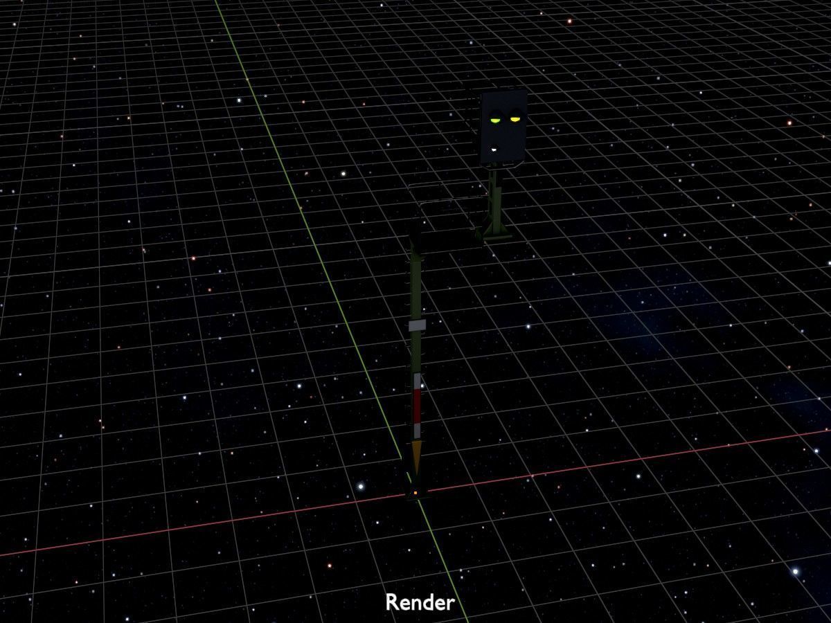 KS Railway Signal Post 4500mm and 7000mm All Versions 3D Model Collection_156