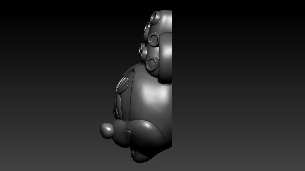 Minnie Mouse 3D Model High-Quality Jewelry CAD Design 3D print model_4