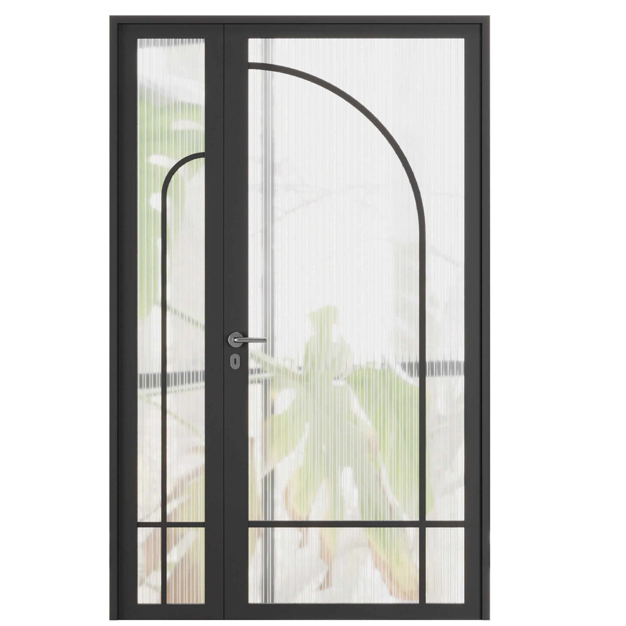 Entrance door set70 3D model_1