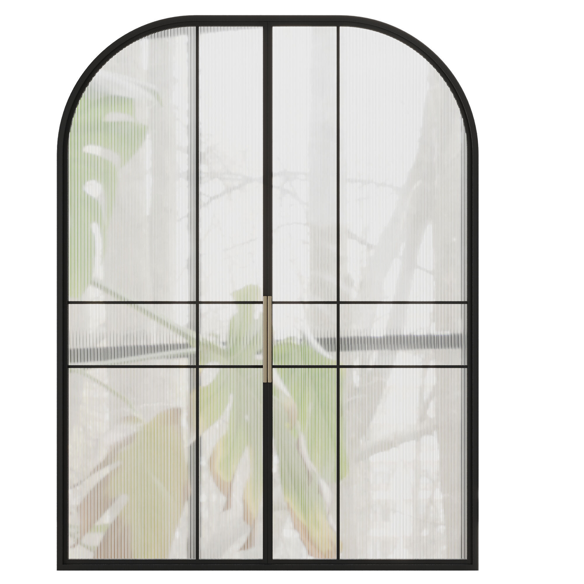 Entrance door set71 3D model_1