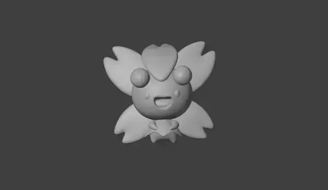 Cherrim Pokemon 3D print model
