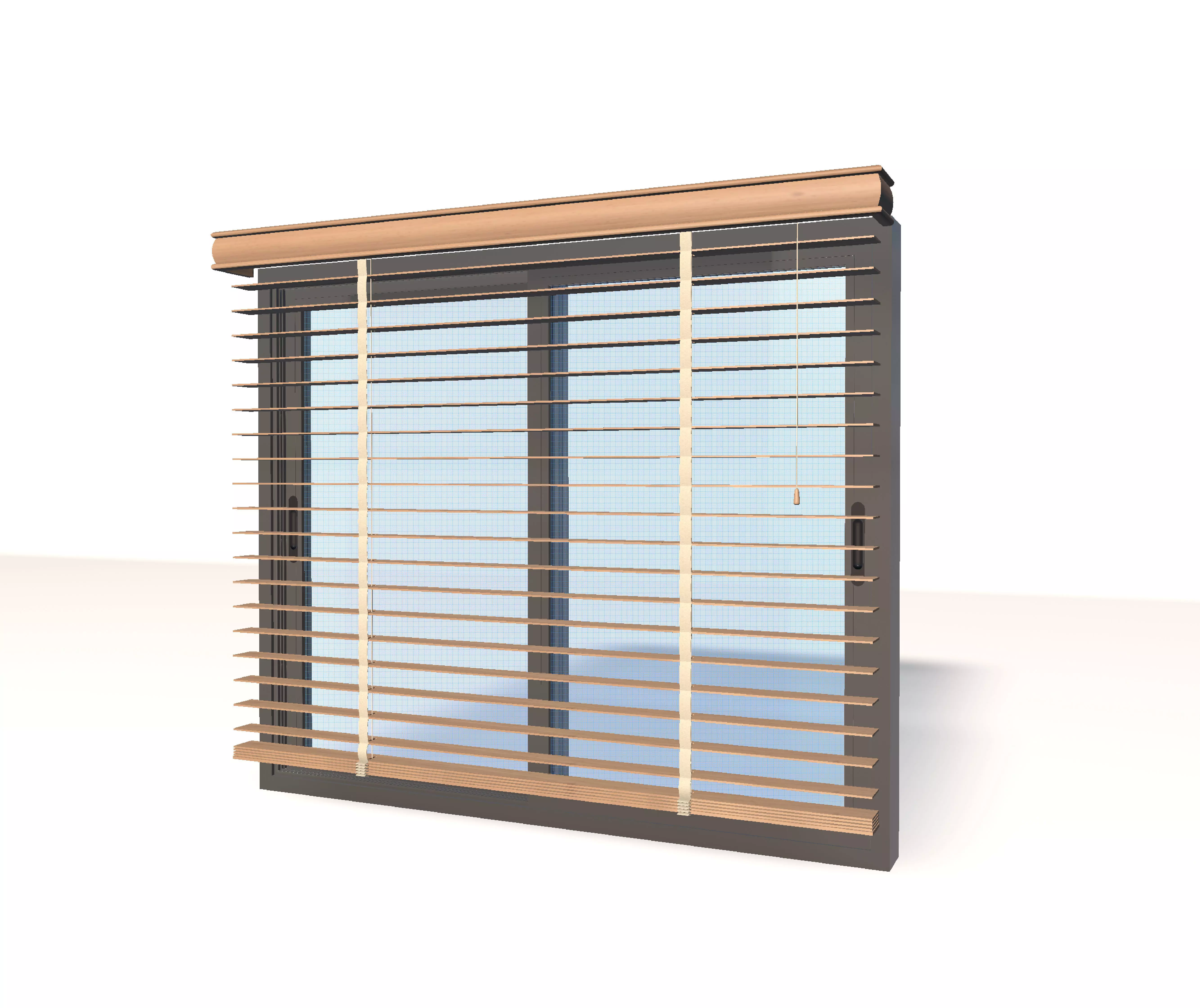 Venetian Blind C4D model 3D model_0