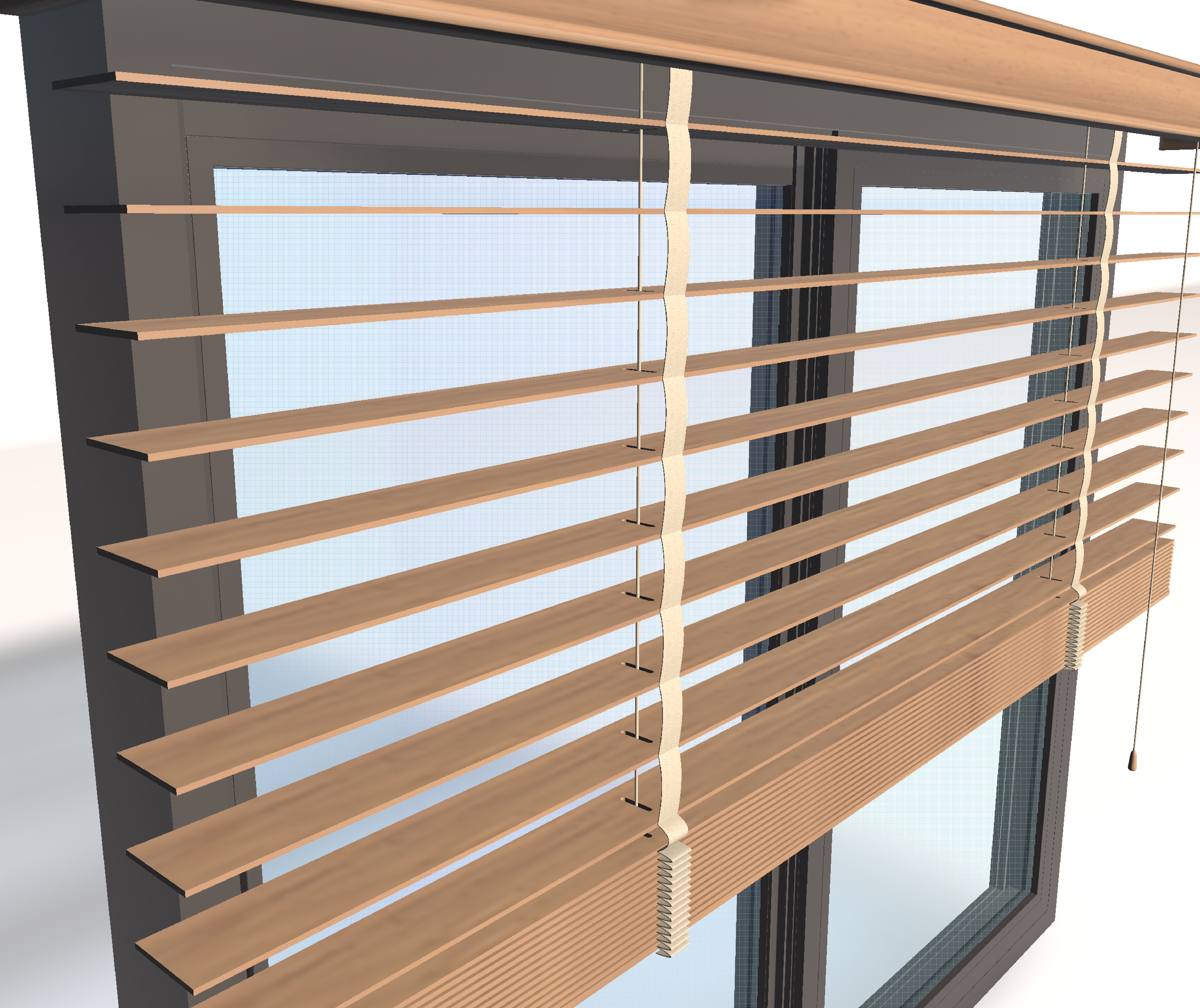 Venetian Blind C4D model 3D model_2