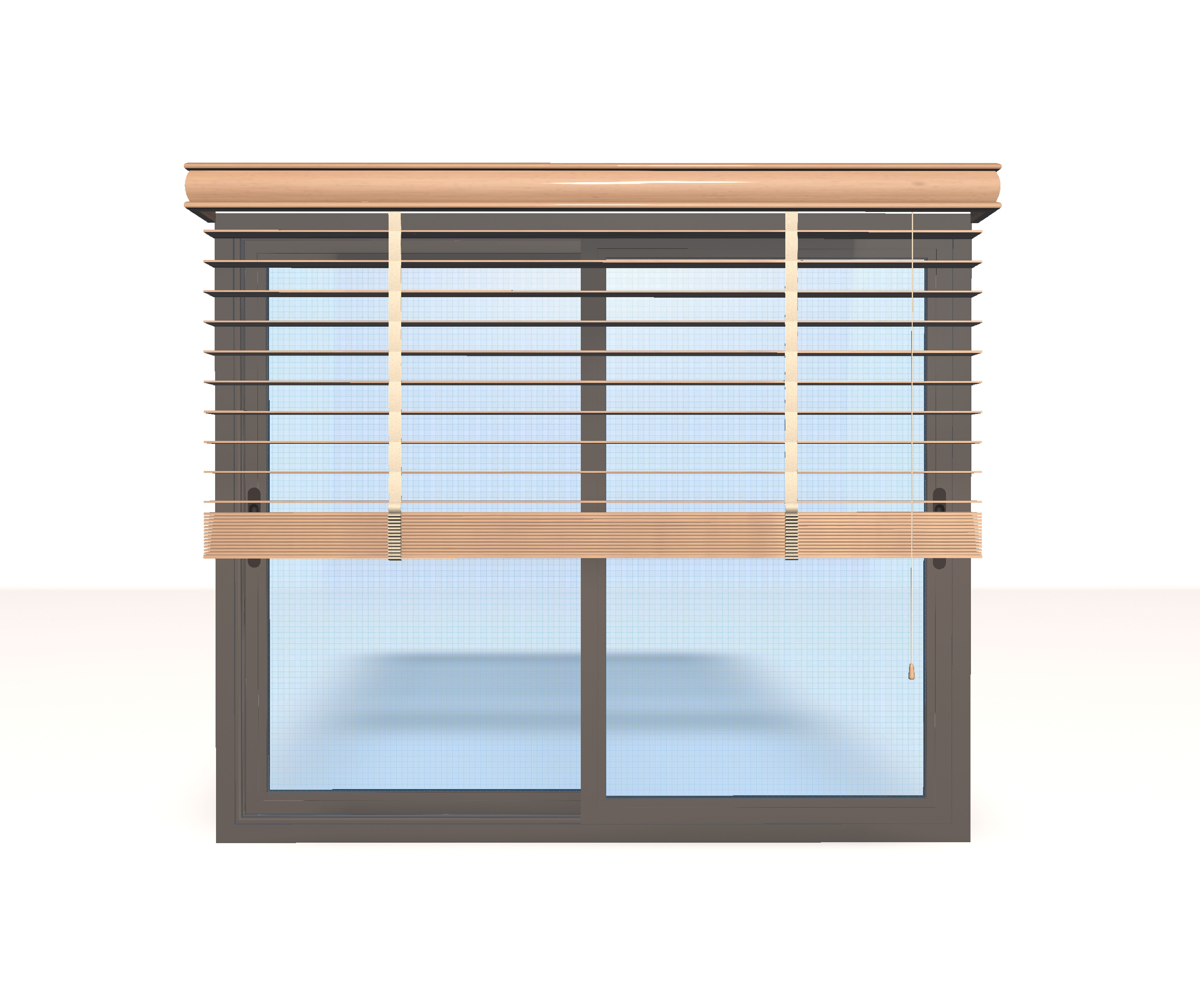 Venetian Blind C4D model 3D model_4