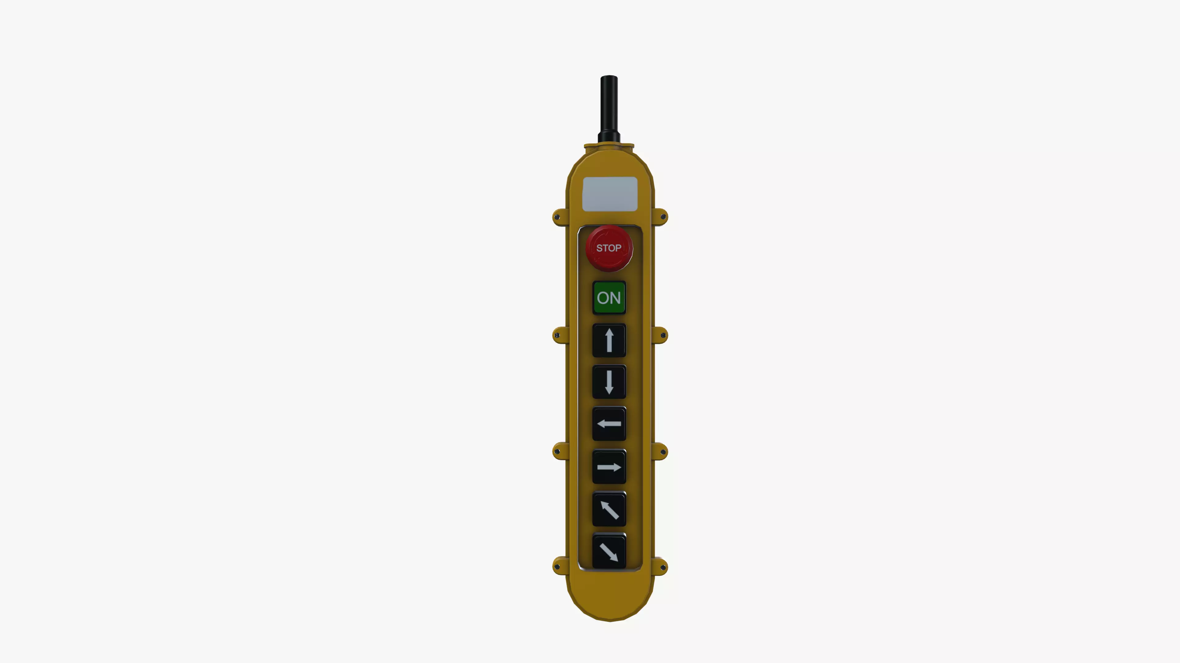 EOT Crane and Hoists Mobile Pendant 3D model_0