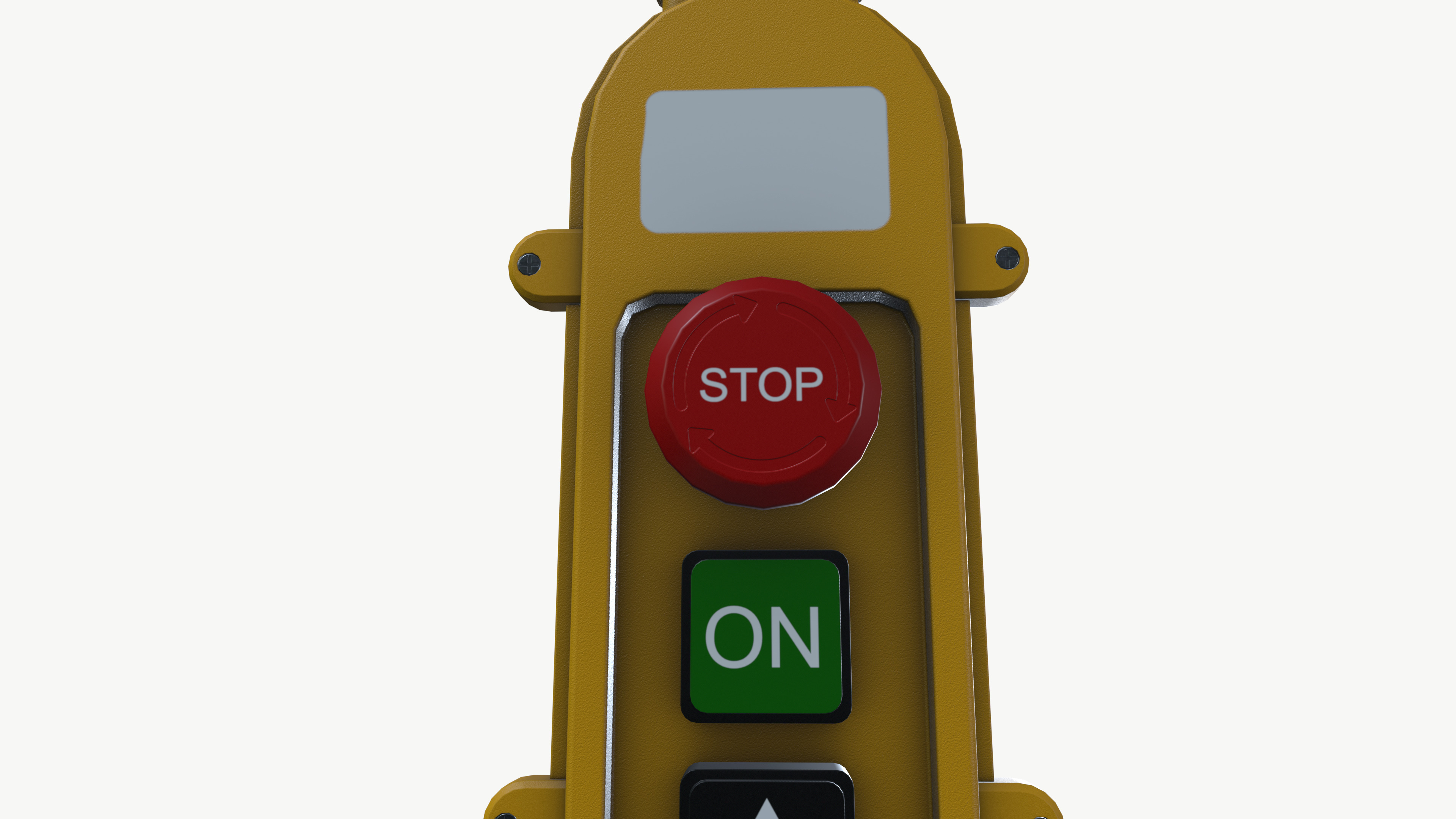 EOT Crane and Hoists Mobile Pendant 3D model_6