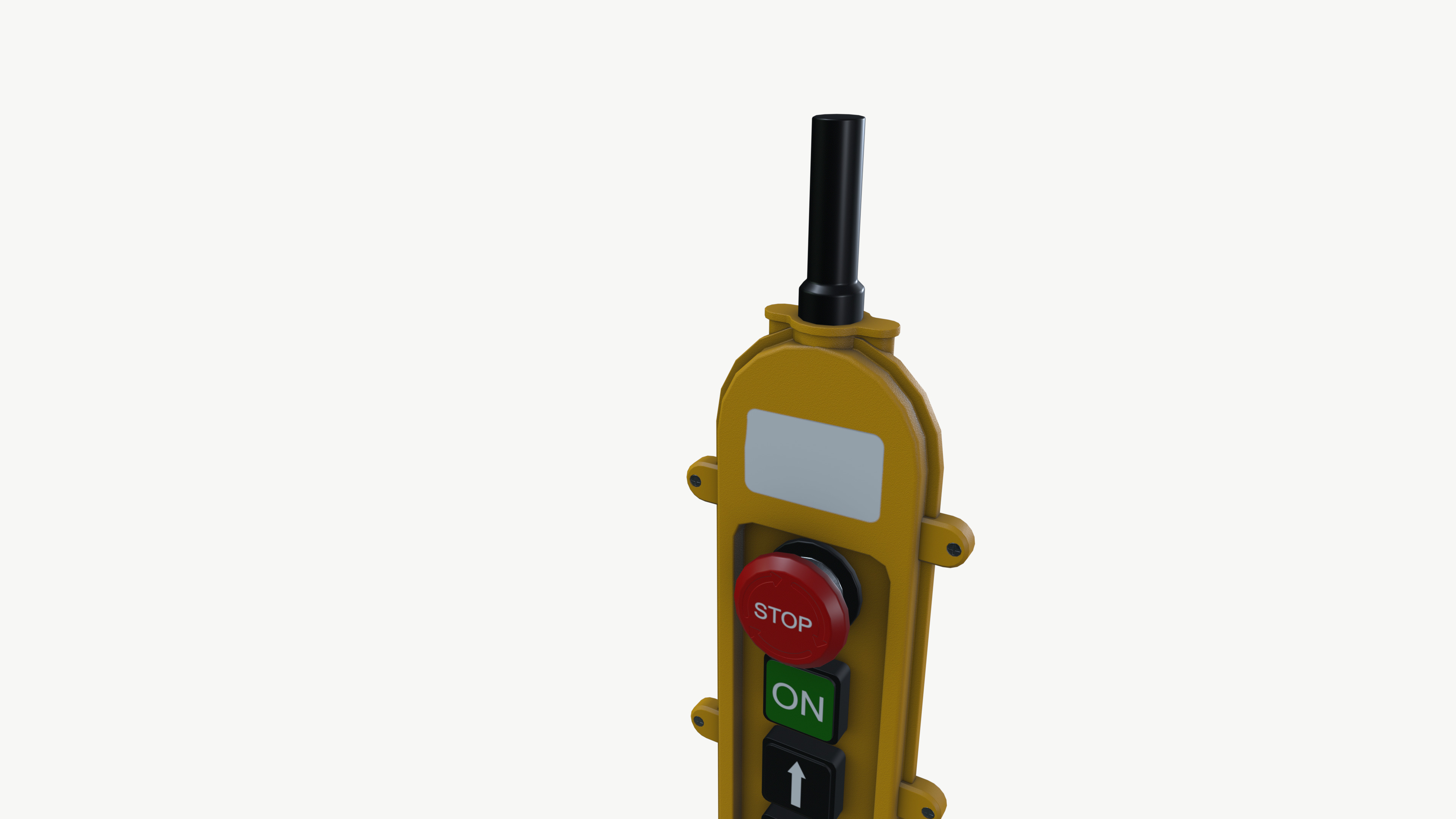 EOT Crane and Hoists Mobile Pendant 3D model_5