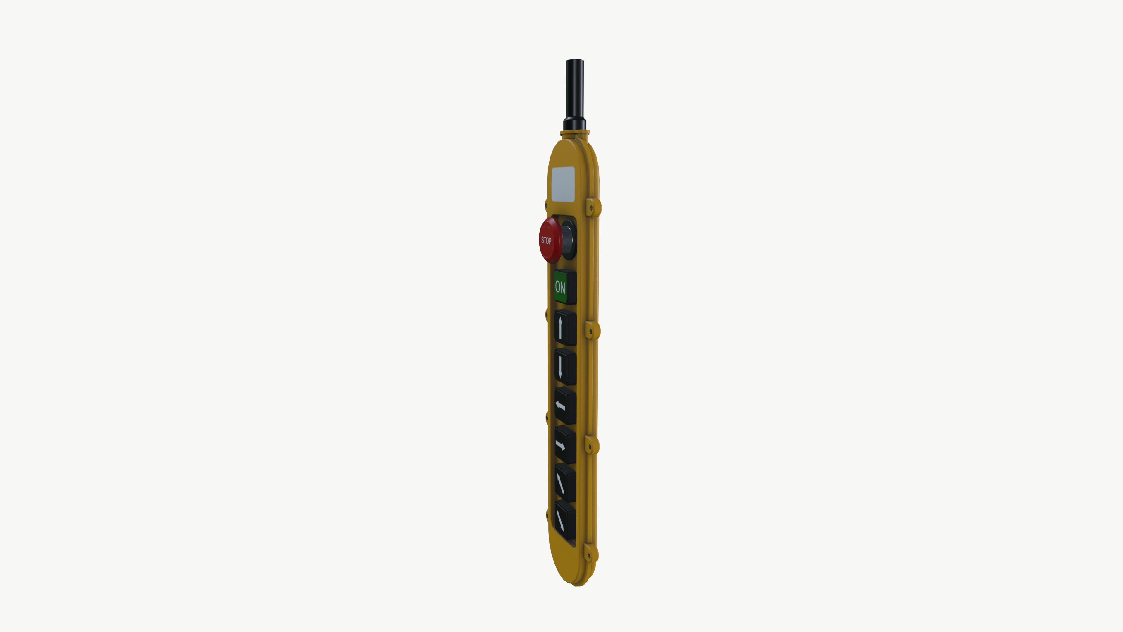EOT Crane and Hoists Mobile Pendant 3D model_2