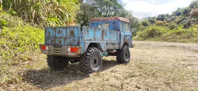 Crawler V306 Flatbed SCX6 - 1-6 RC body attachment