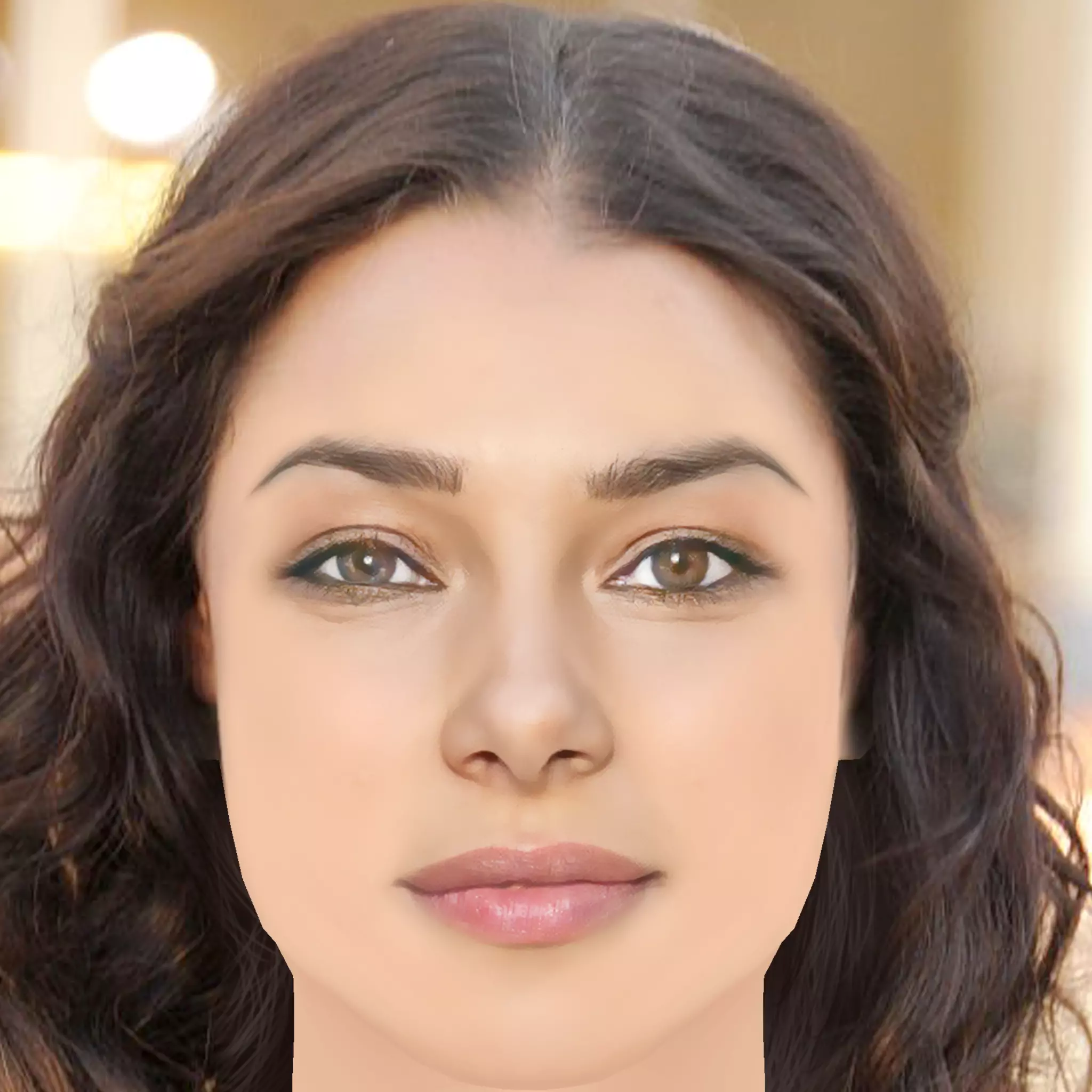 Jessica Parker Kennedy Head - No Hair - Low poly head for game Low-poly 3D model