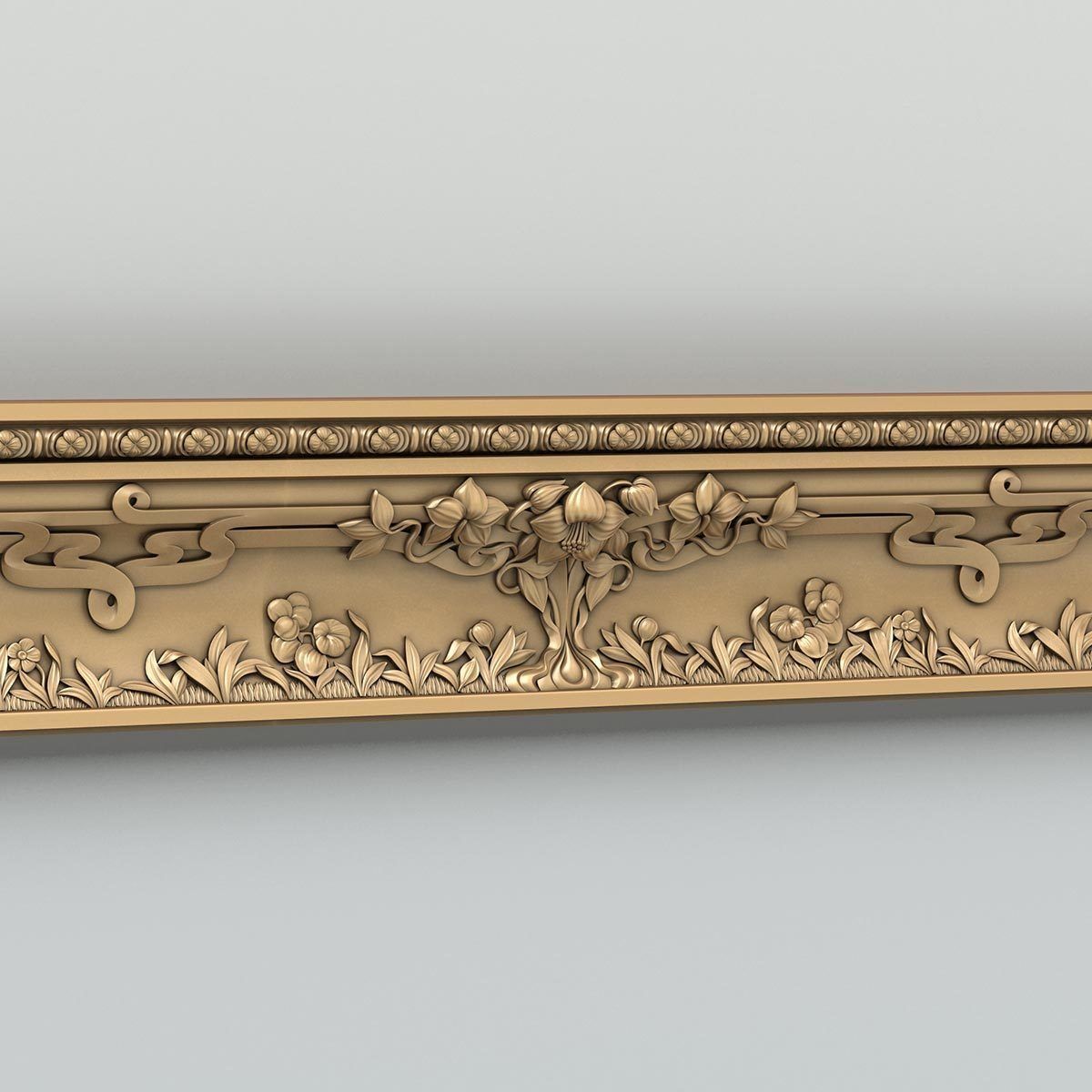 Molding 018 3D model_1