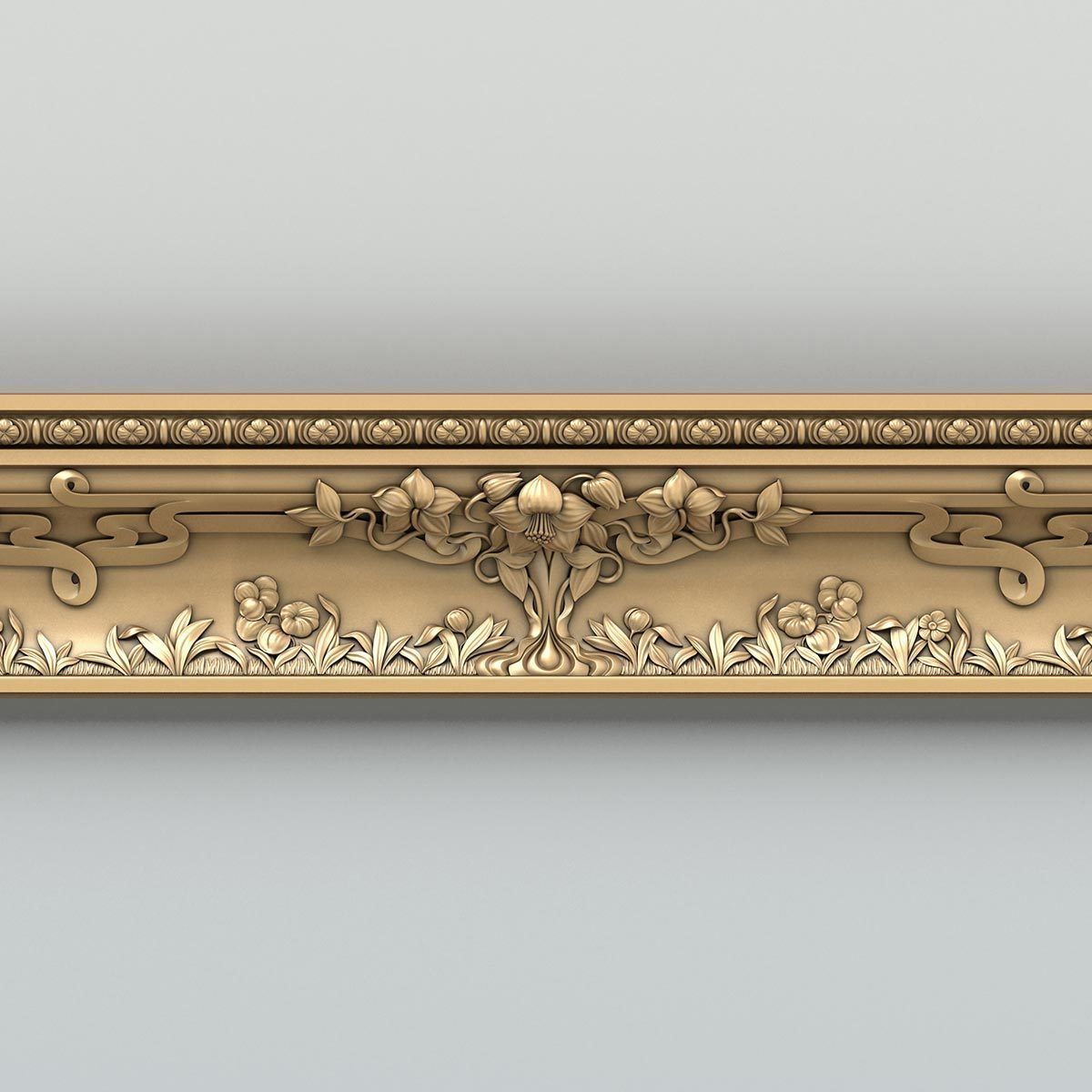 Molding 018 3D model_2