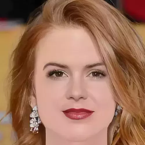 Isla Fisher Head - No Hair - Low poly head for game