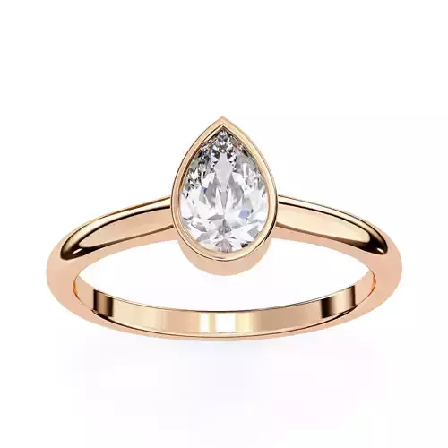 Mono Solitaire Diamond Ring 360 animation renders 3dm stl  3D print model