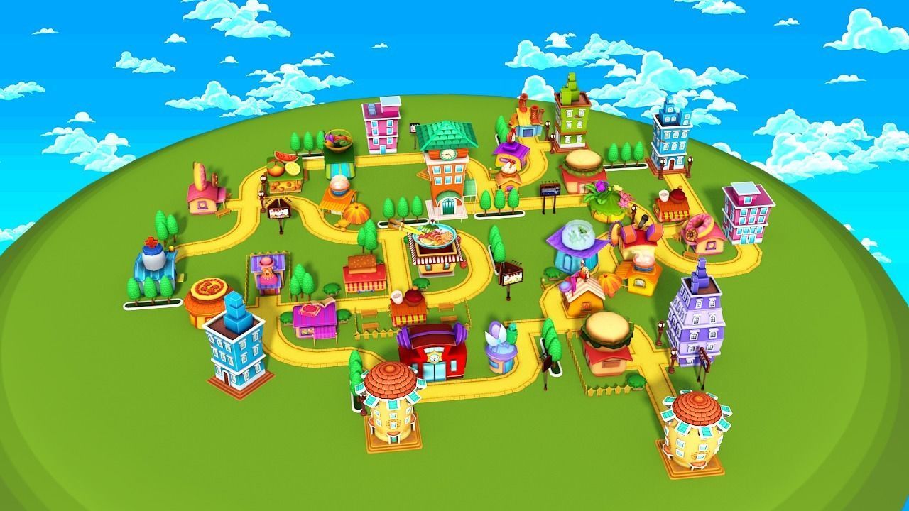 Cartoon Shop Low-poly 3D model_18