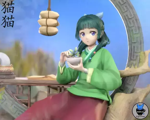 Maomao - Apothecary Diaries figure for 3D printing