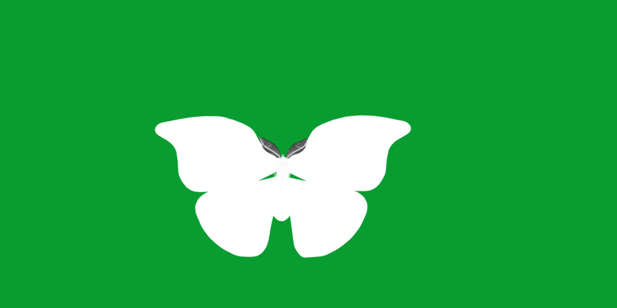 Atlas Moth Butterfly Low-poly 3D model_9