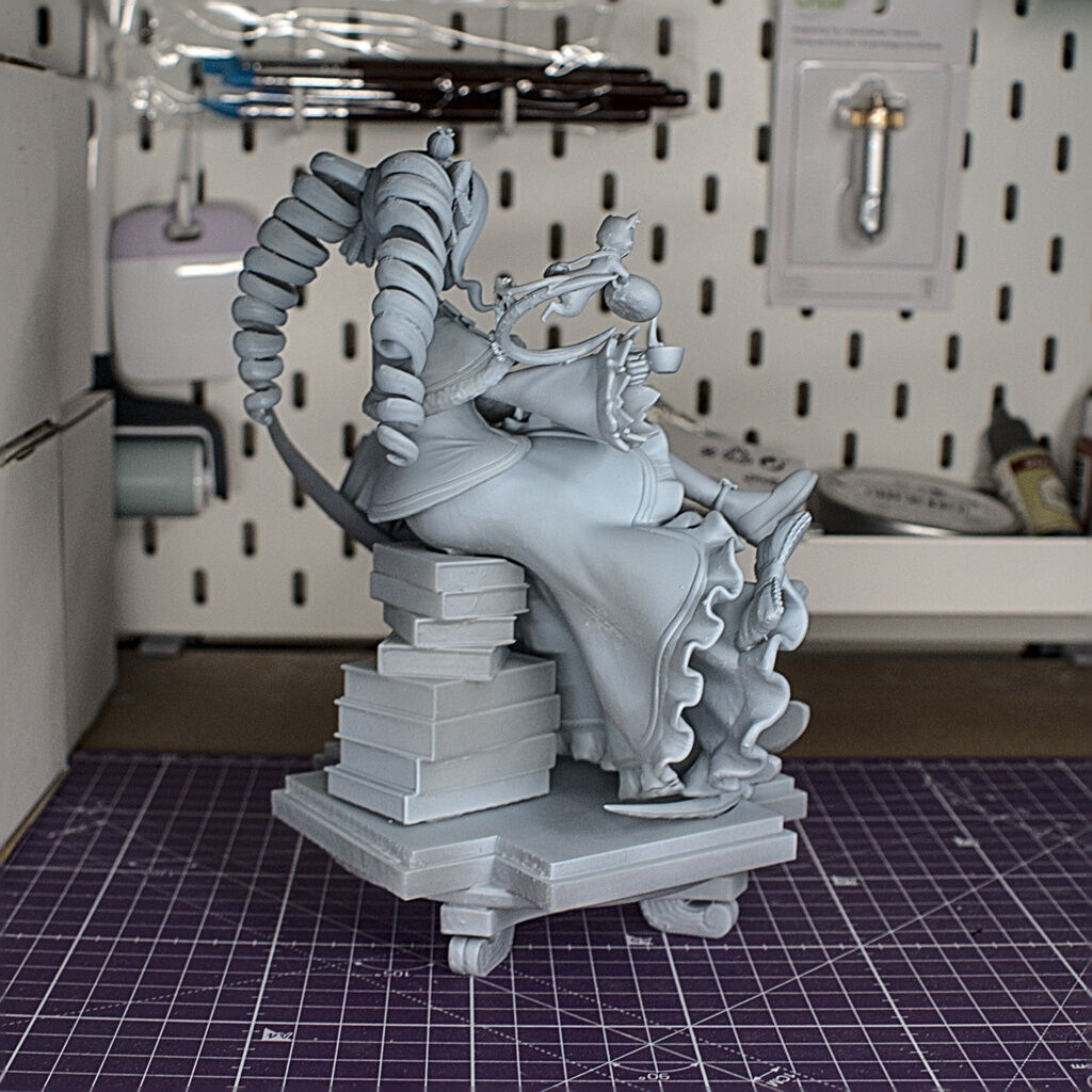 Beatrice - Rezero Anime Figure for 3D Printing 3D print model_14