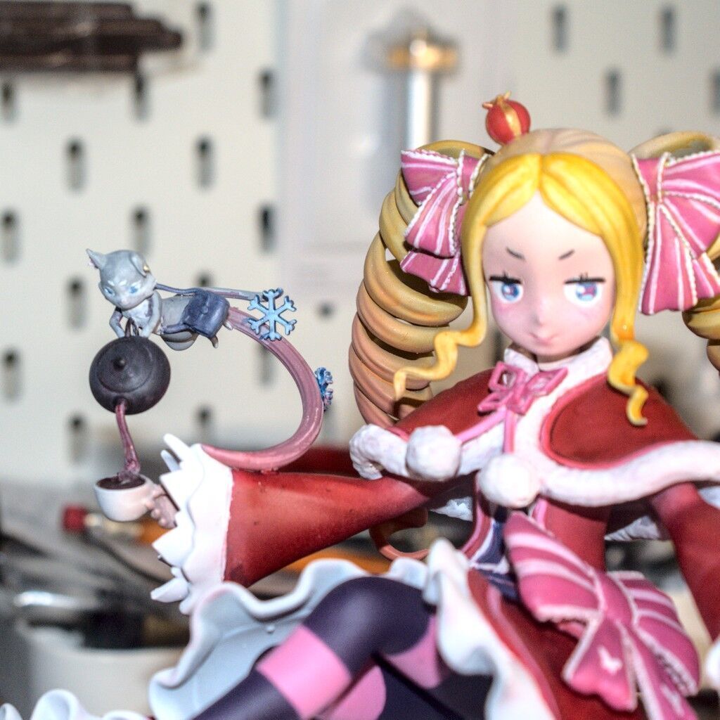 Beatrice - Rezero Anime Figure for 3D Printing 3D print model_3