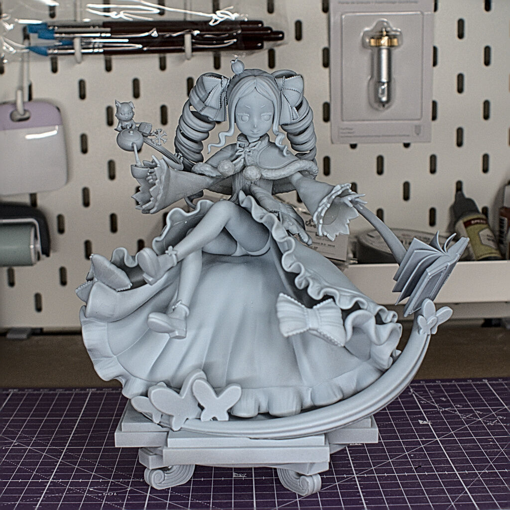 Beatrice - Rezero Anime Figure for 3D Printing 3D print model_18