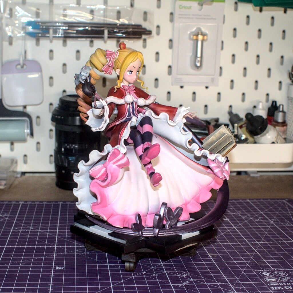 Beatrice - Rezero Anime Figure for 3D Printing 3D print model_12