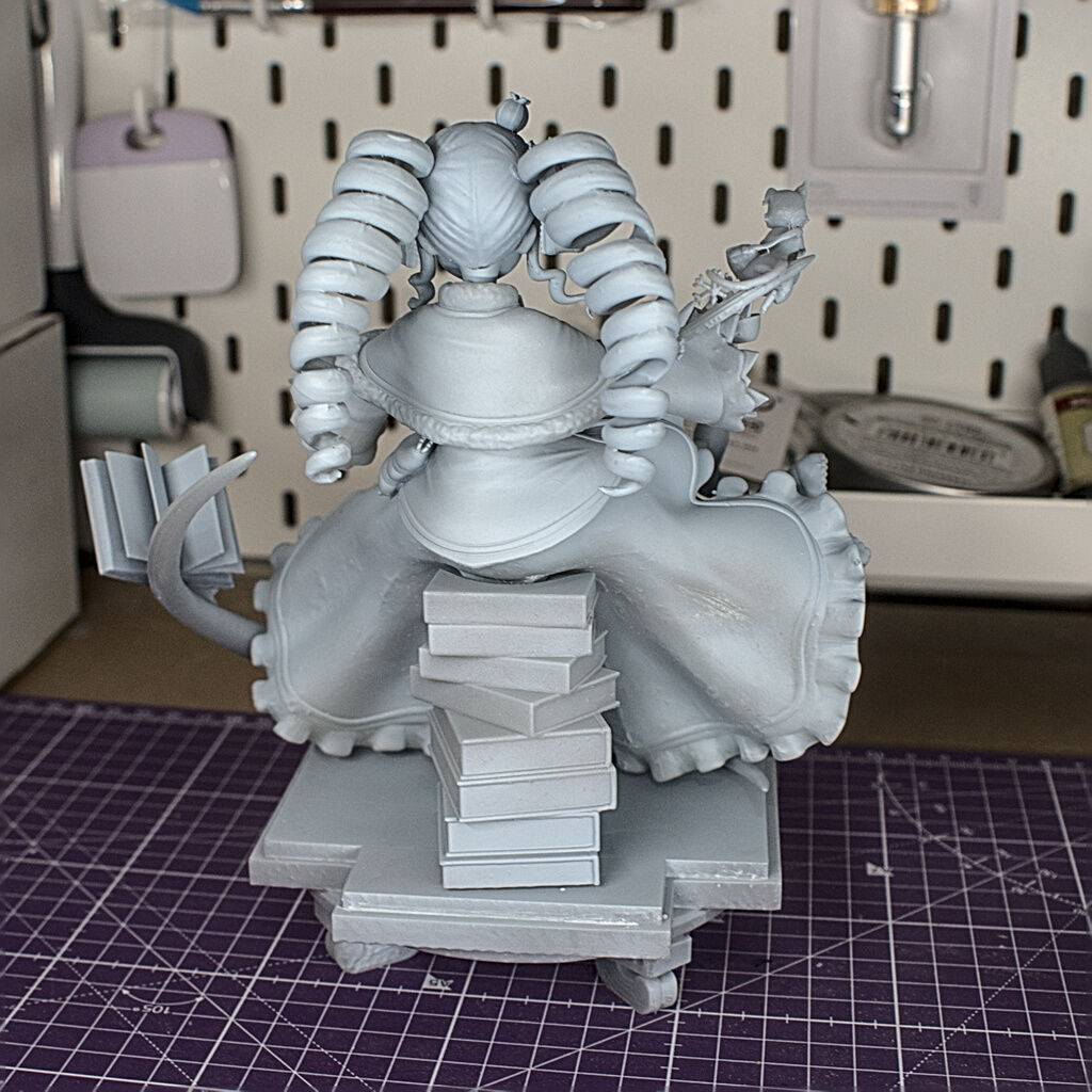 Beatrice - Rezero Anime Figure for 3D Printing 3D print model_15