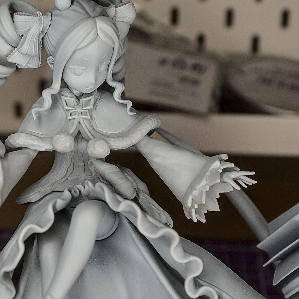 Beatrice - Rezero Anime Figure for 3D Printing 3D print model_16