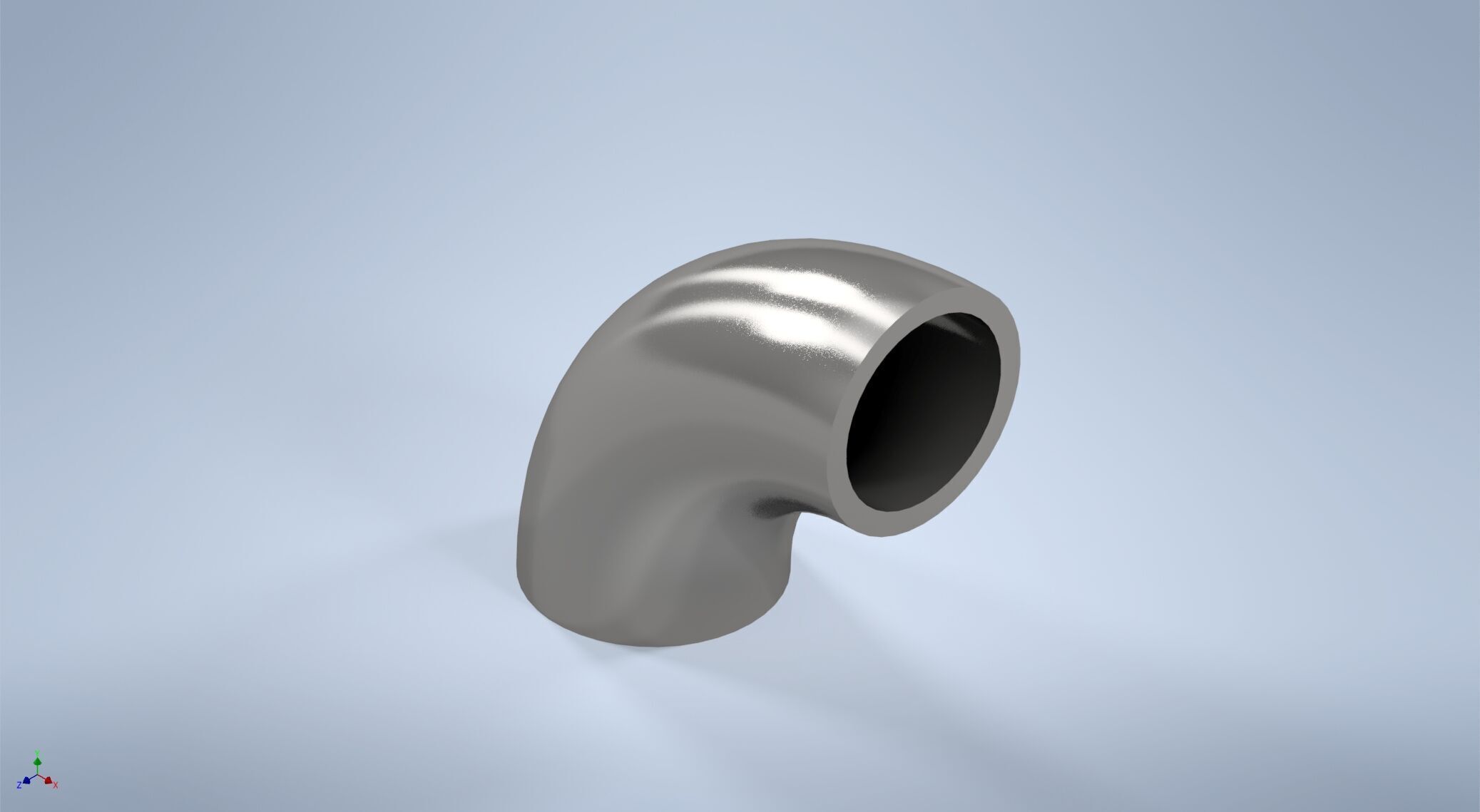 8 inches NPS BW 90 Degrees LR Elbows ASME-ANSI 3D print model_5