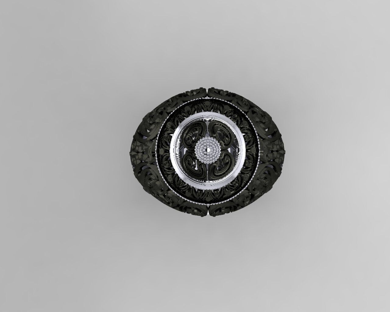 Women Ring 3D print model_28