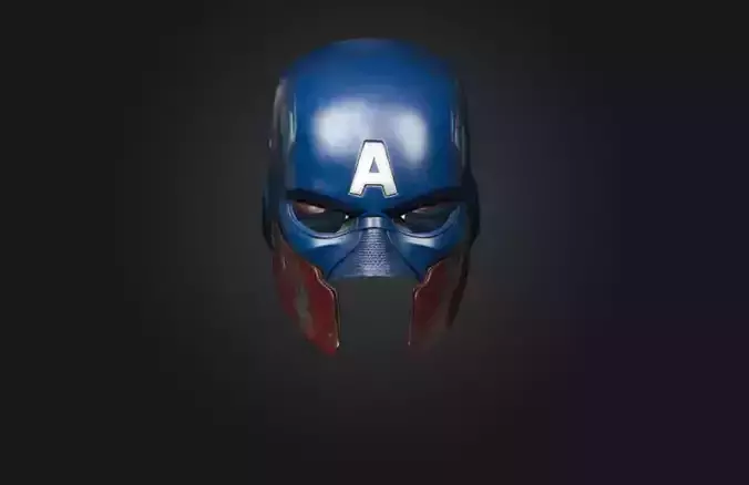  Captain America Helmet