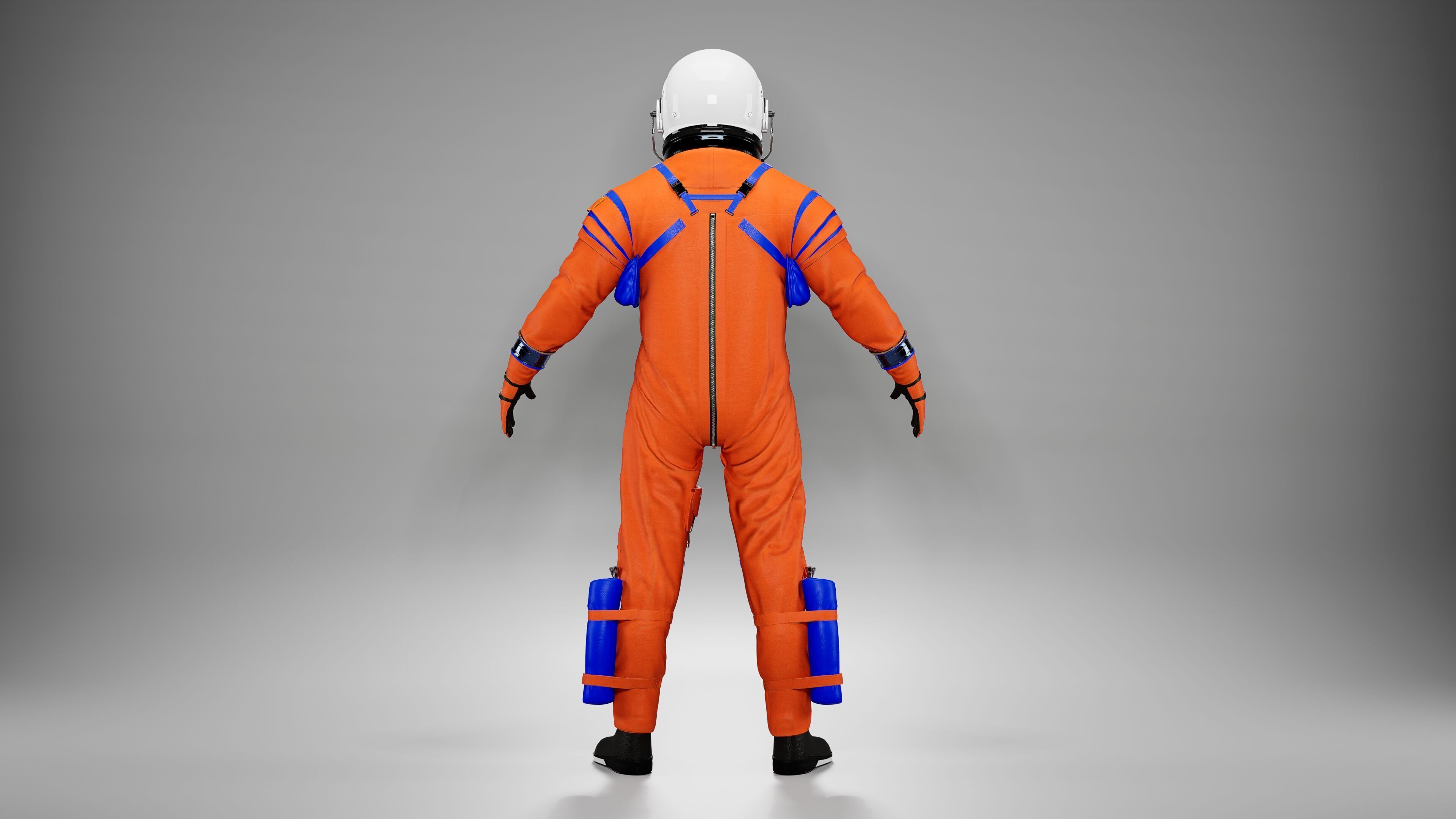 Nasa Orion Spacesuit Ultra realistic Low-poly 3D model_6