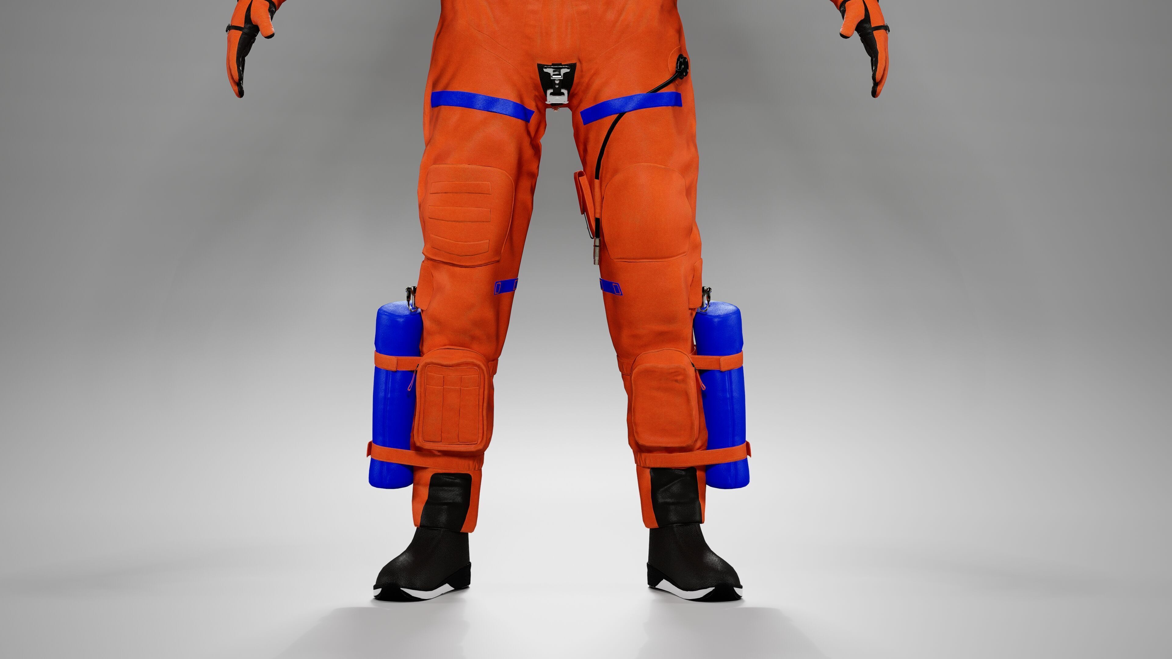 Nasa Orion Spacesuit Ultra realistic Low-poly 3D model_18