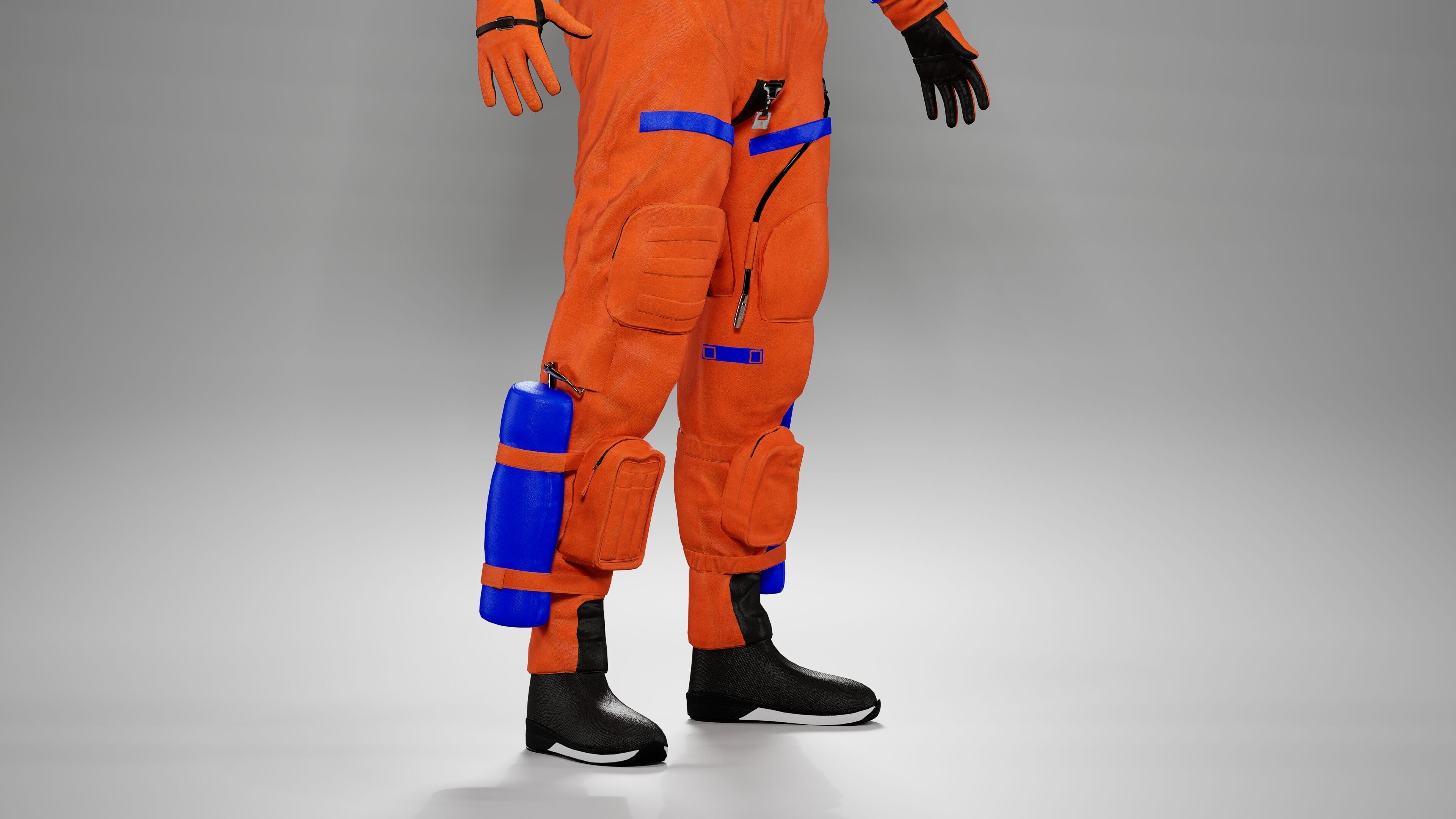 Nasa Orion Spacesuit Ultra realistic Low-poly 3D model_24
