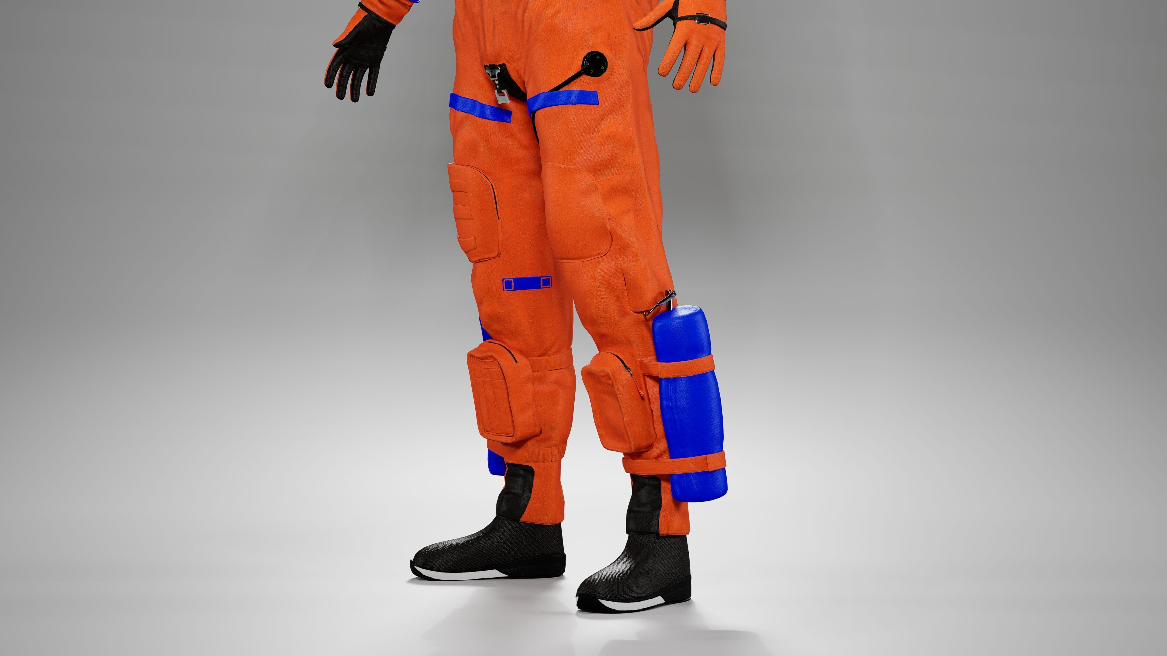 Nasa Orion Spacesuit Ultra realistic Low-poly 3D model_20
