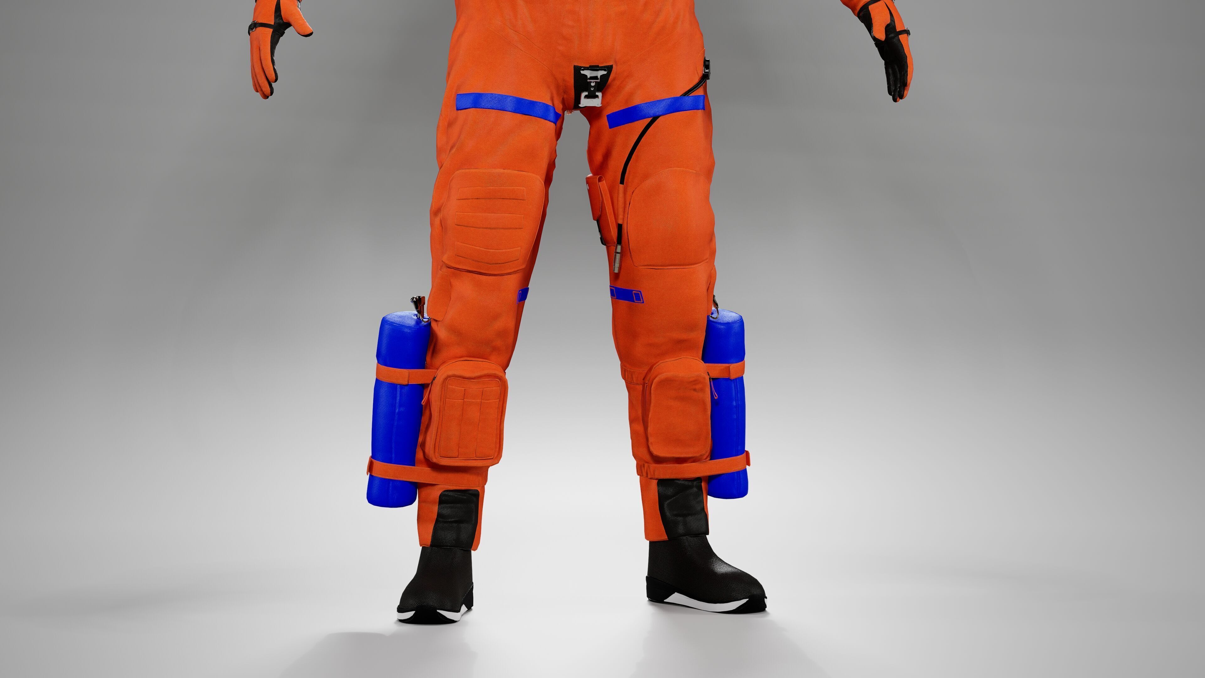 Nasa Orion Spacesuit Ultra realistic Low-poly 3D model_25