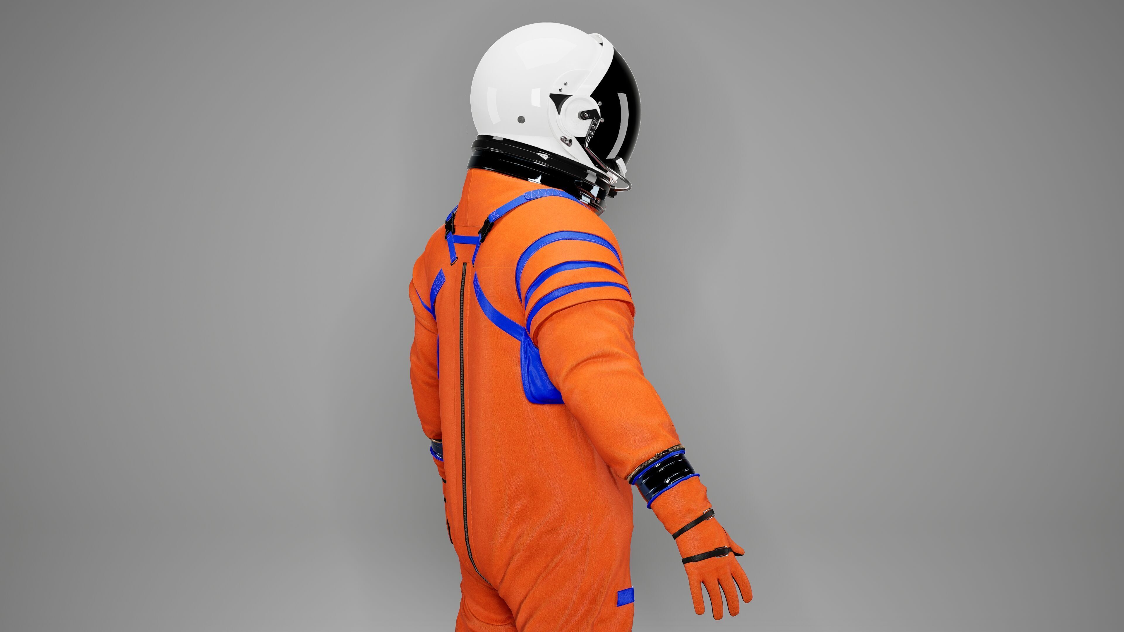 Nasa Orion Spacesuit Ultra realistic Low-poly 3D model_15