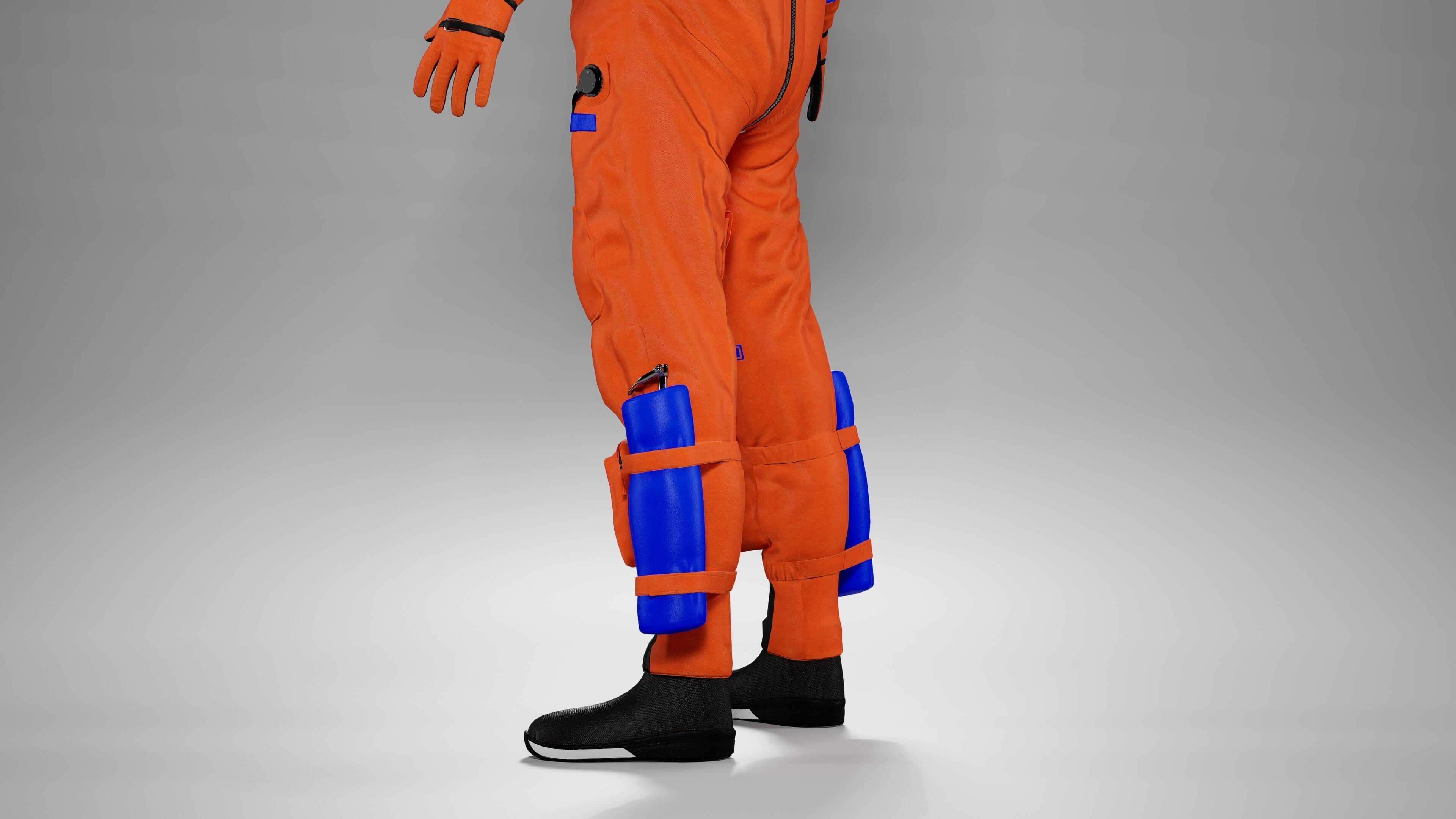 Nasa Orion Spacesuit Ultra realistic Low-poly 3D model_21