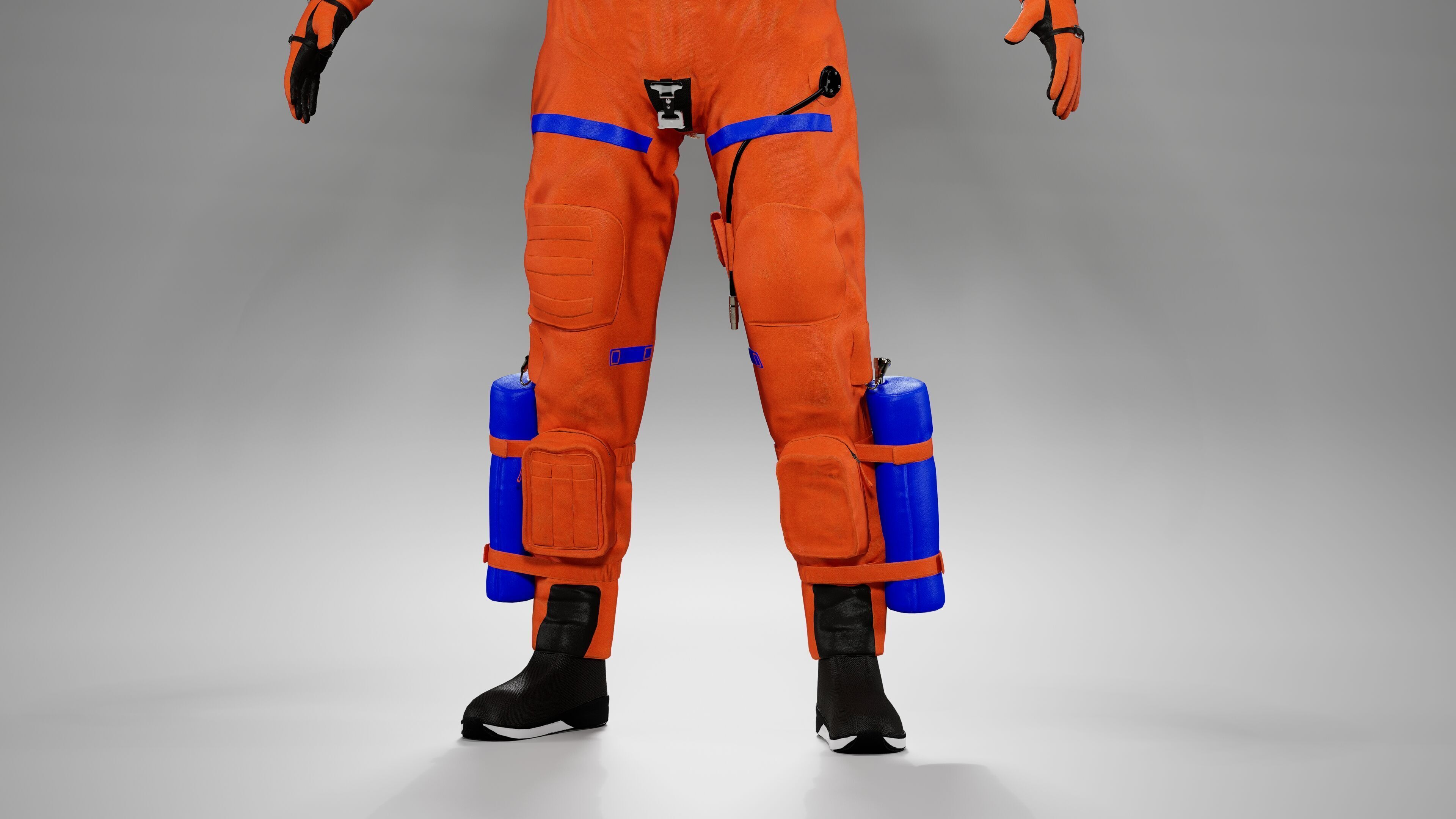 Nasa Orion Spacesuit Ultra realistic Low-poly 3D model_19