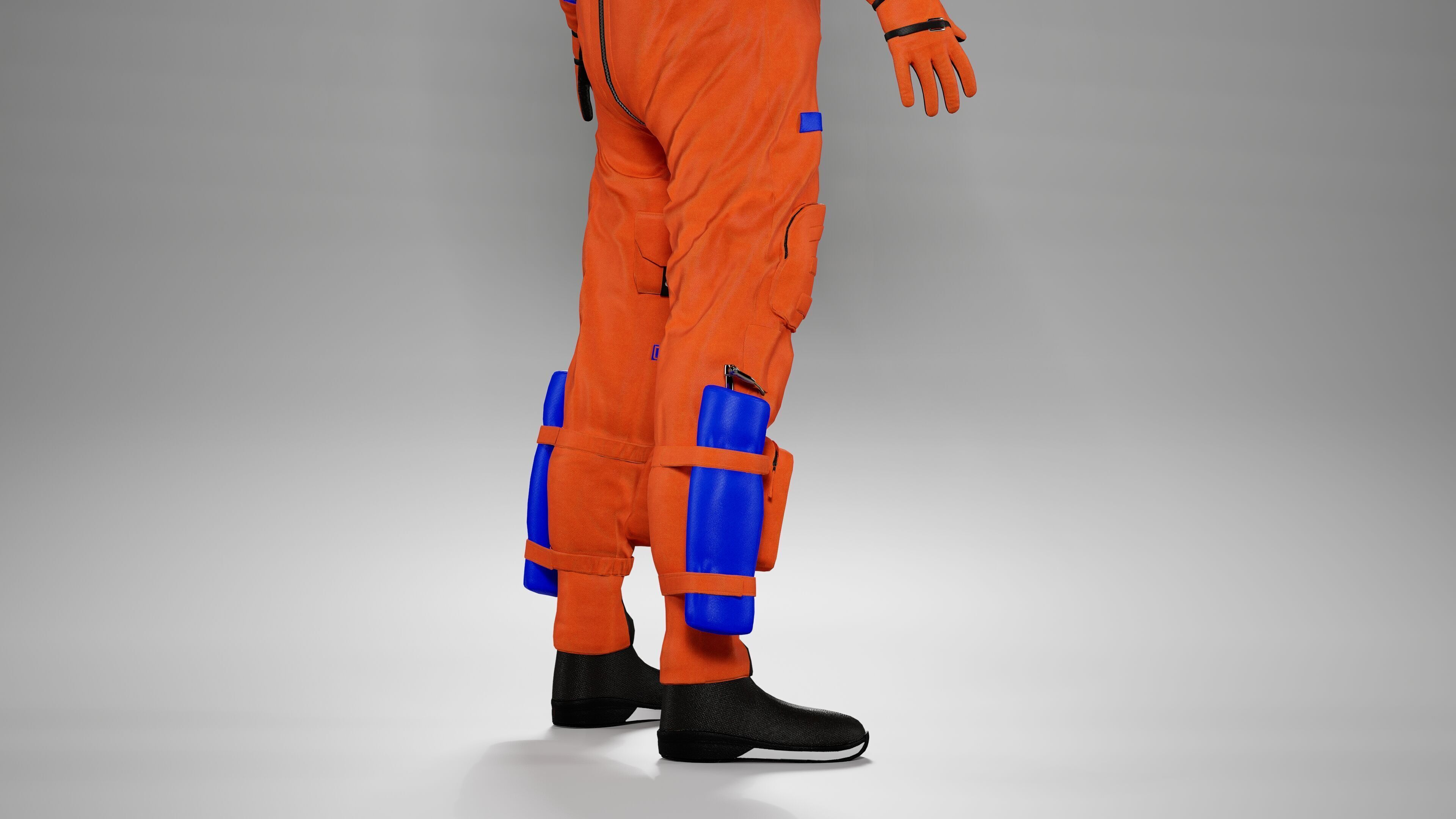 Nasa Orion Spacesuit Ultra realistic Low-poly 3D model_23
