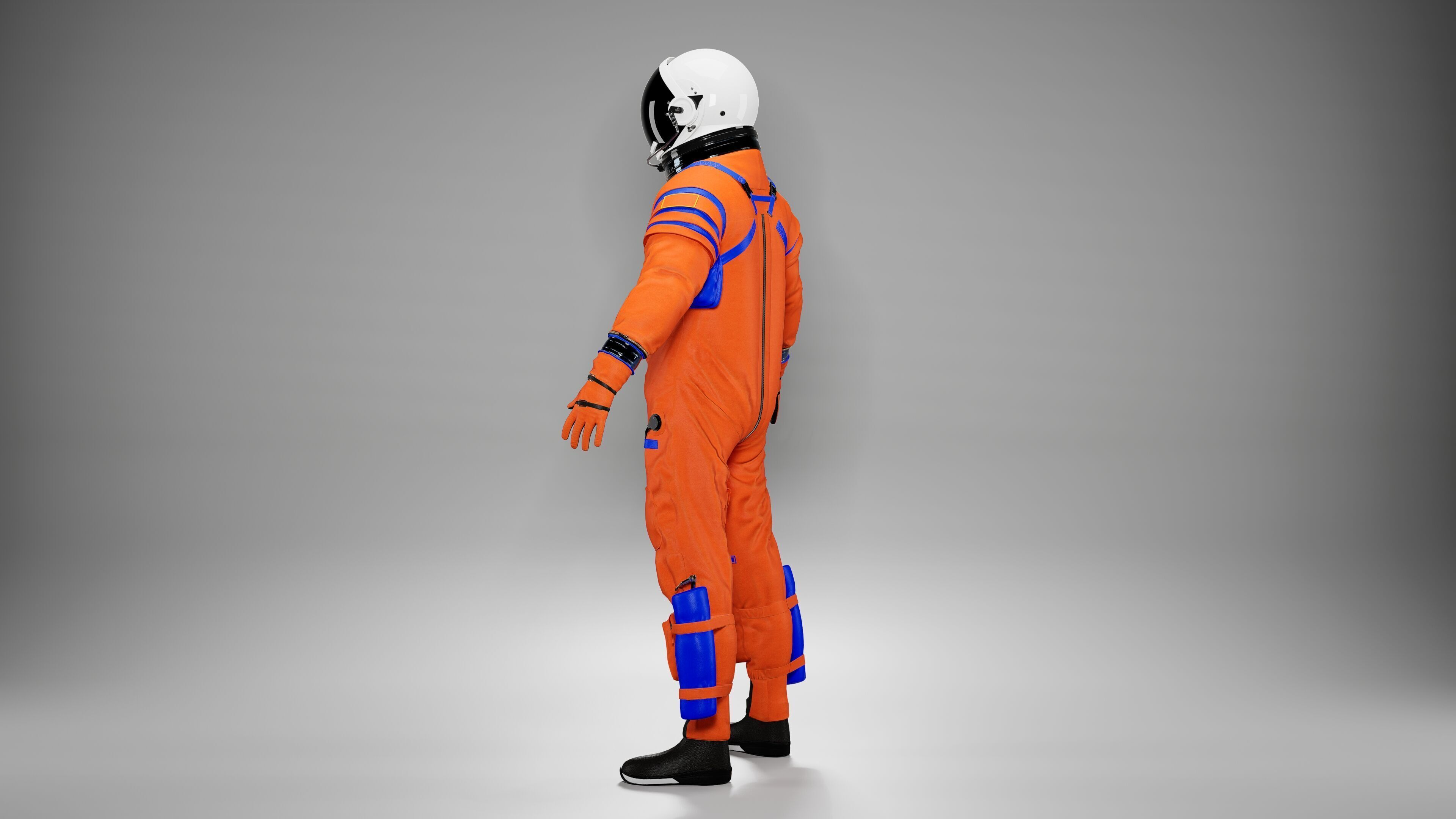 Nasa Orion Spacesuit Ultra realistic Low-poly 3D model_5