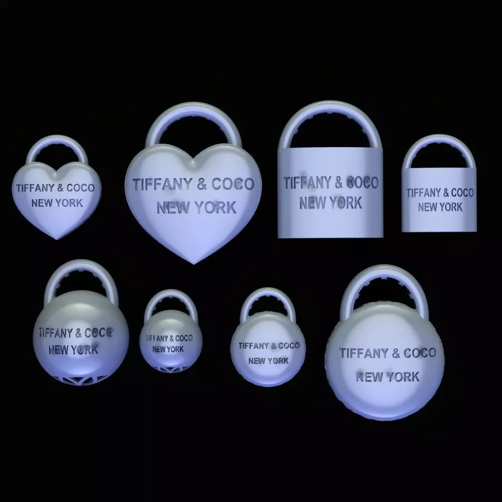 Tiffany  3D print model_0