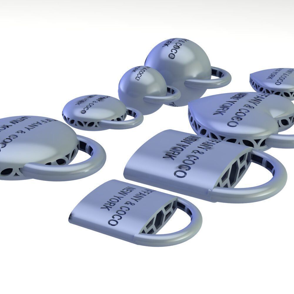 Tiffany  3D print model_2