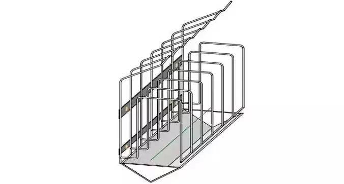 BED PAN AND BOTTLE RACK