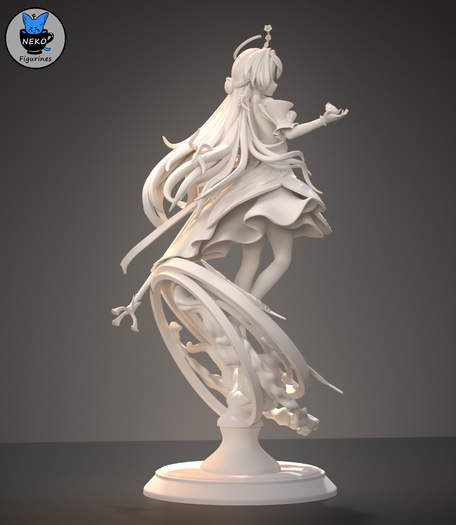 Robin - Honkai Star Rail Game Figure For 3D Printing 3D print model_14