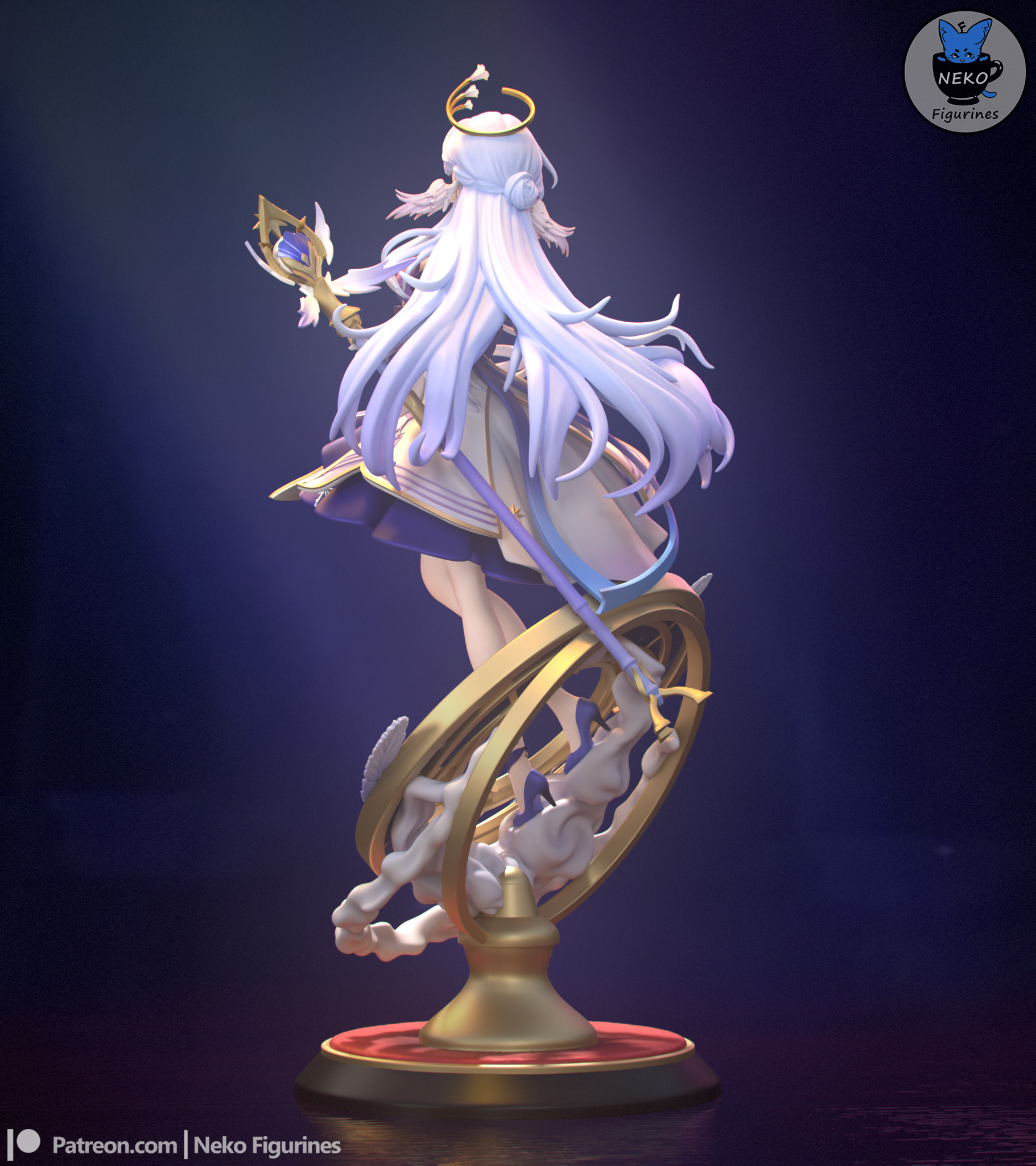 Robin - Honkai Star Rail Game Figure For 3D Printing 3D print model_11