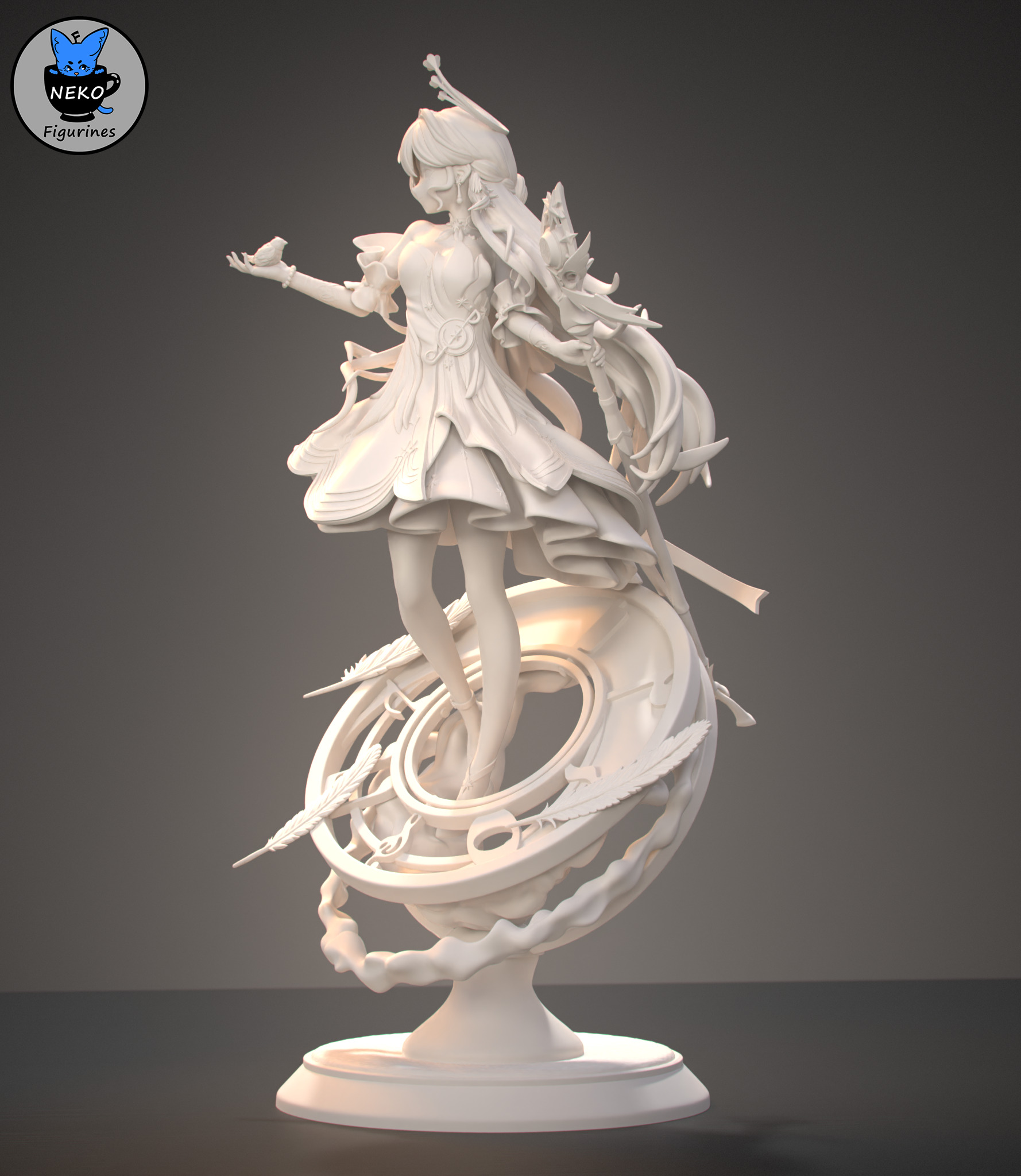 Robin - Honkai Star Rail Game Figure For 3D Printing 3D print model_13